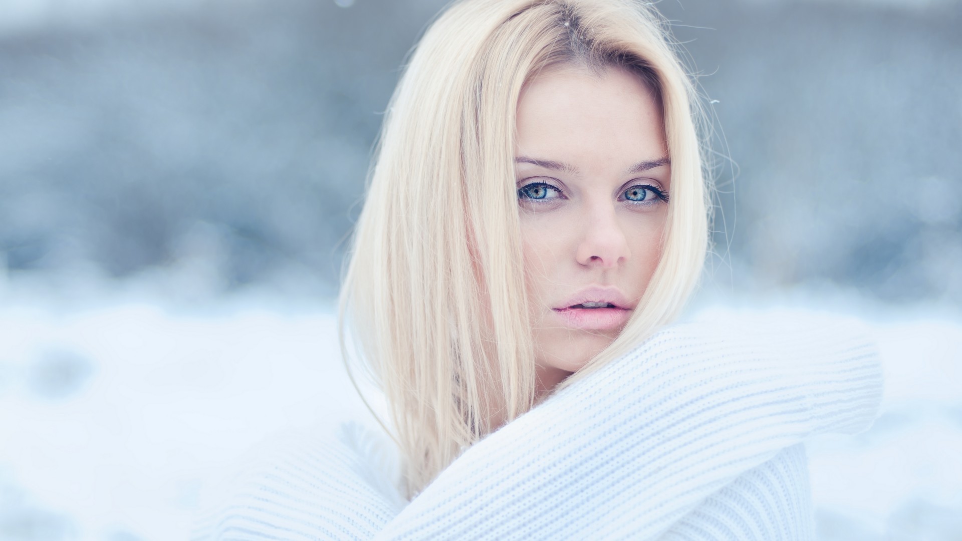 1920x1080 Beautiful Blonde Snow - Image #173 - Licence: Free for Personal Use -  Wallpaper