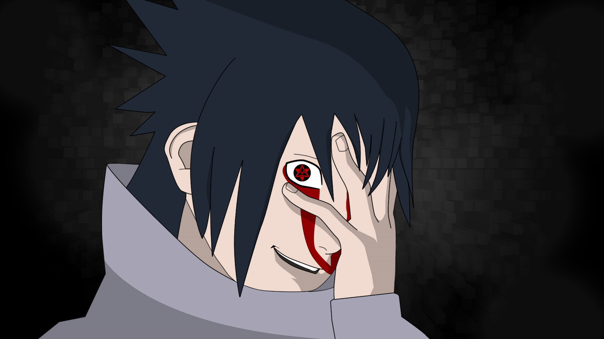 1920x1080  Anime - Naruto Sasuke Uchiha Mangyekyou Sharingan (Naruto) Blut  Cartoon Wallpaper