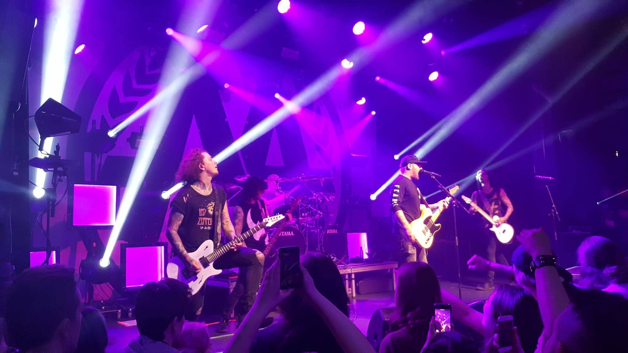 2048x1152 Live Review: Asking Alexandria + The Word Alive + Bohem - Train -  17.03.2017 - Sound of Aarhus