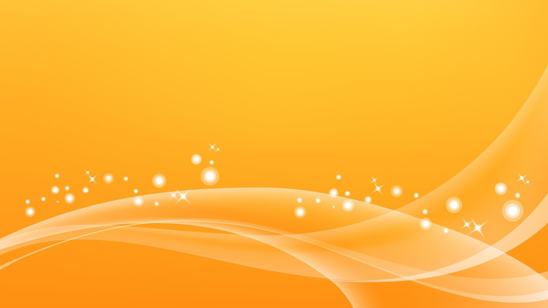 Elegant Orange 3D Wavy Wallpaper