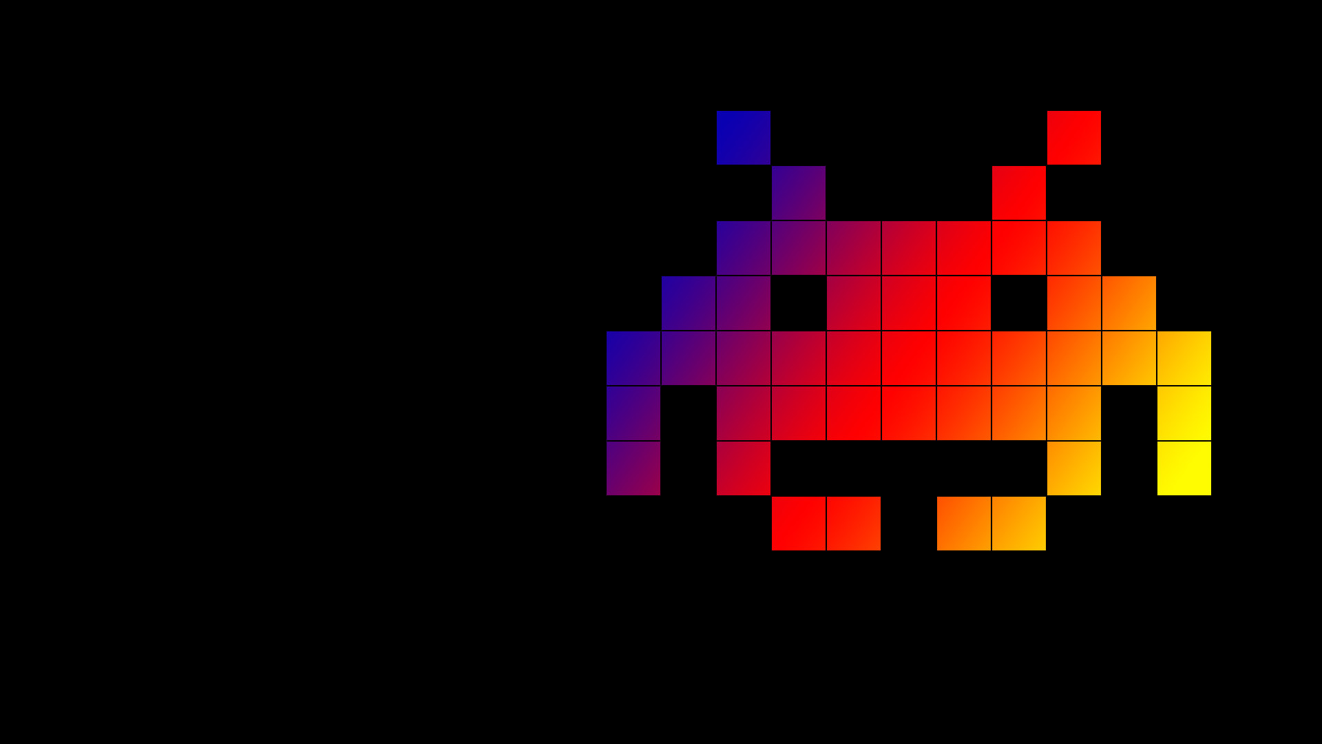 1920x1080 Cool Space Invaders Wallpaper