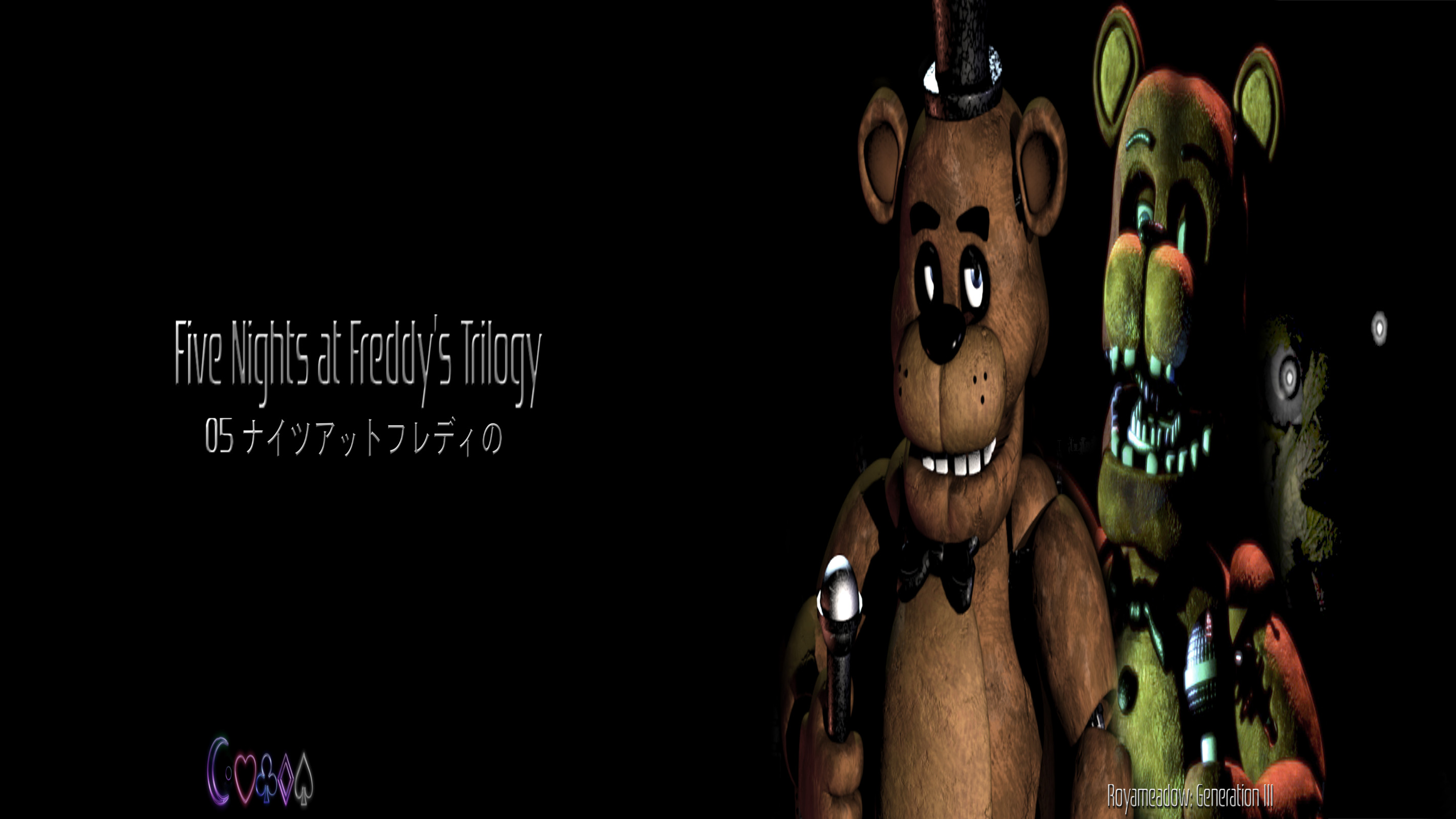 2844x1600 ... Five Nights at Freddy's Trilogy: Video Wallpaper by Royameadow
