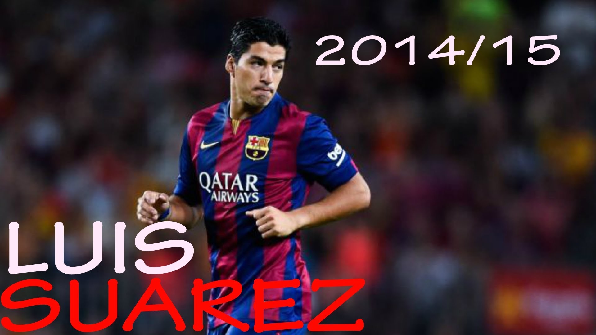 1920x1080 Luis Suarez | FC Barcelona | BEAST PLAYER - 2014/2015 | HD 1080p MusicMix #6