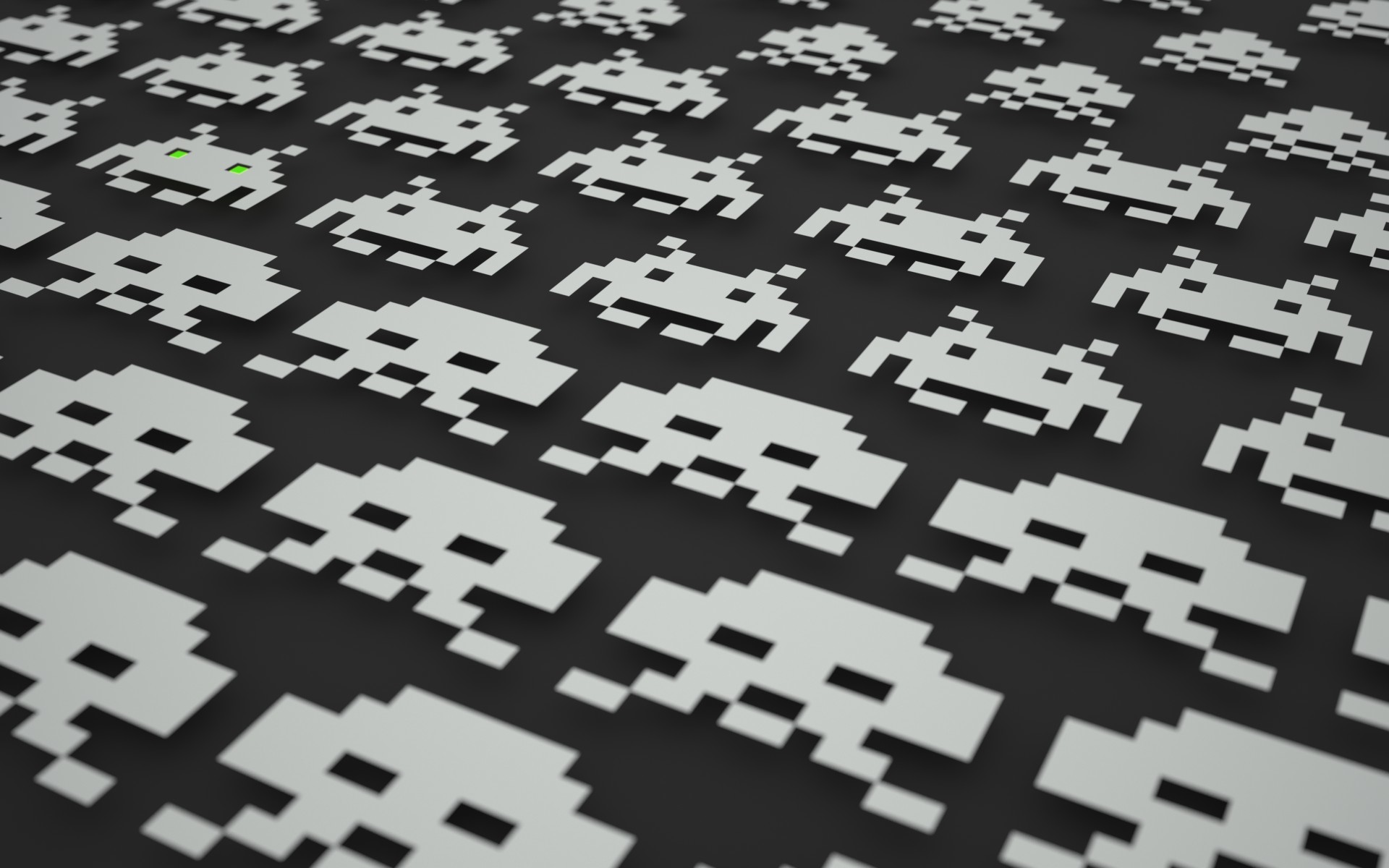 1920x1200 Cool Space Invaders Wallpaper 37588