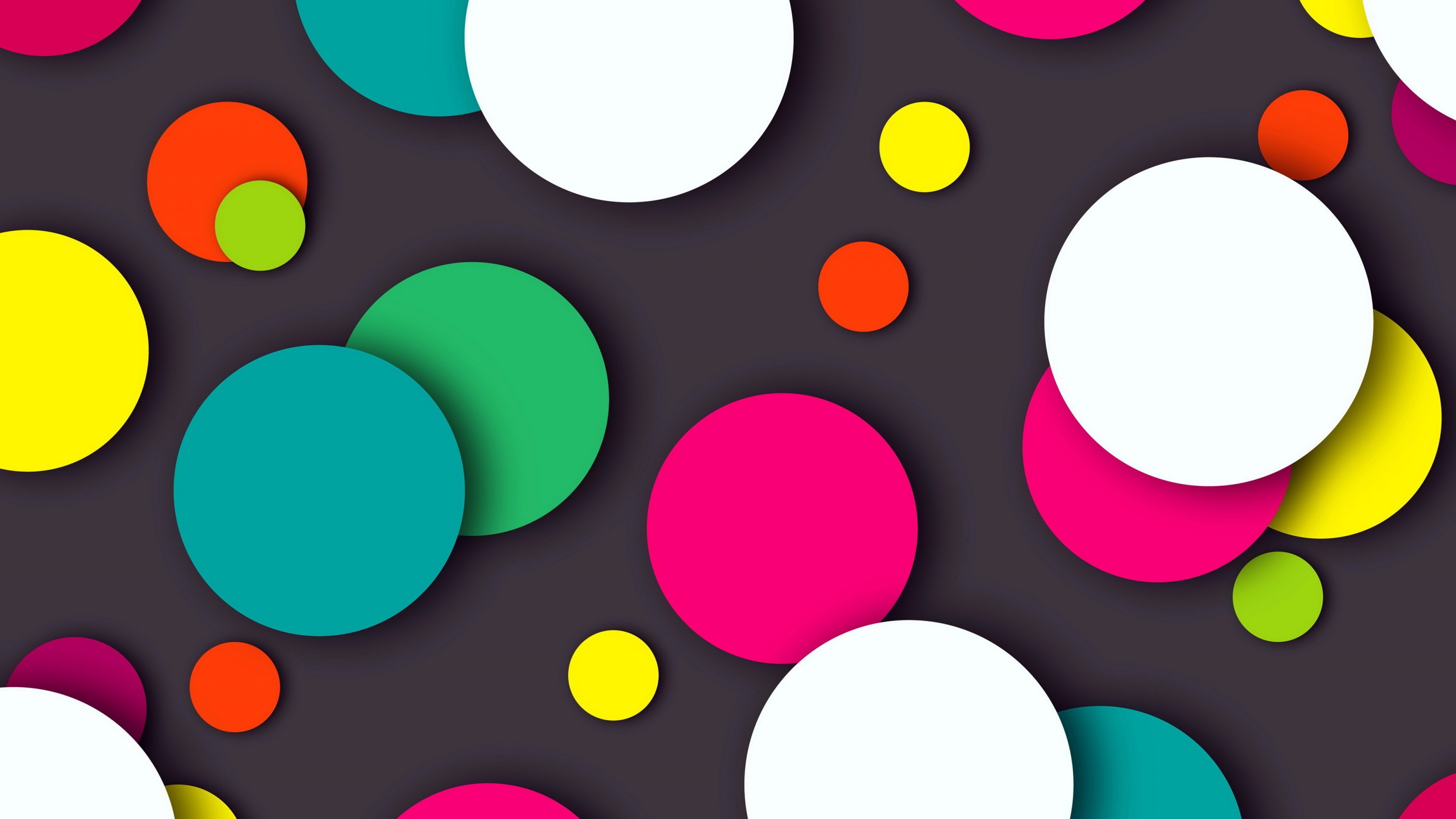 3840x2160 Tags: Colorful Dots, Multicolor, HD