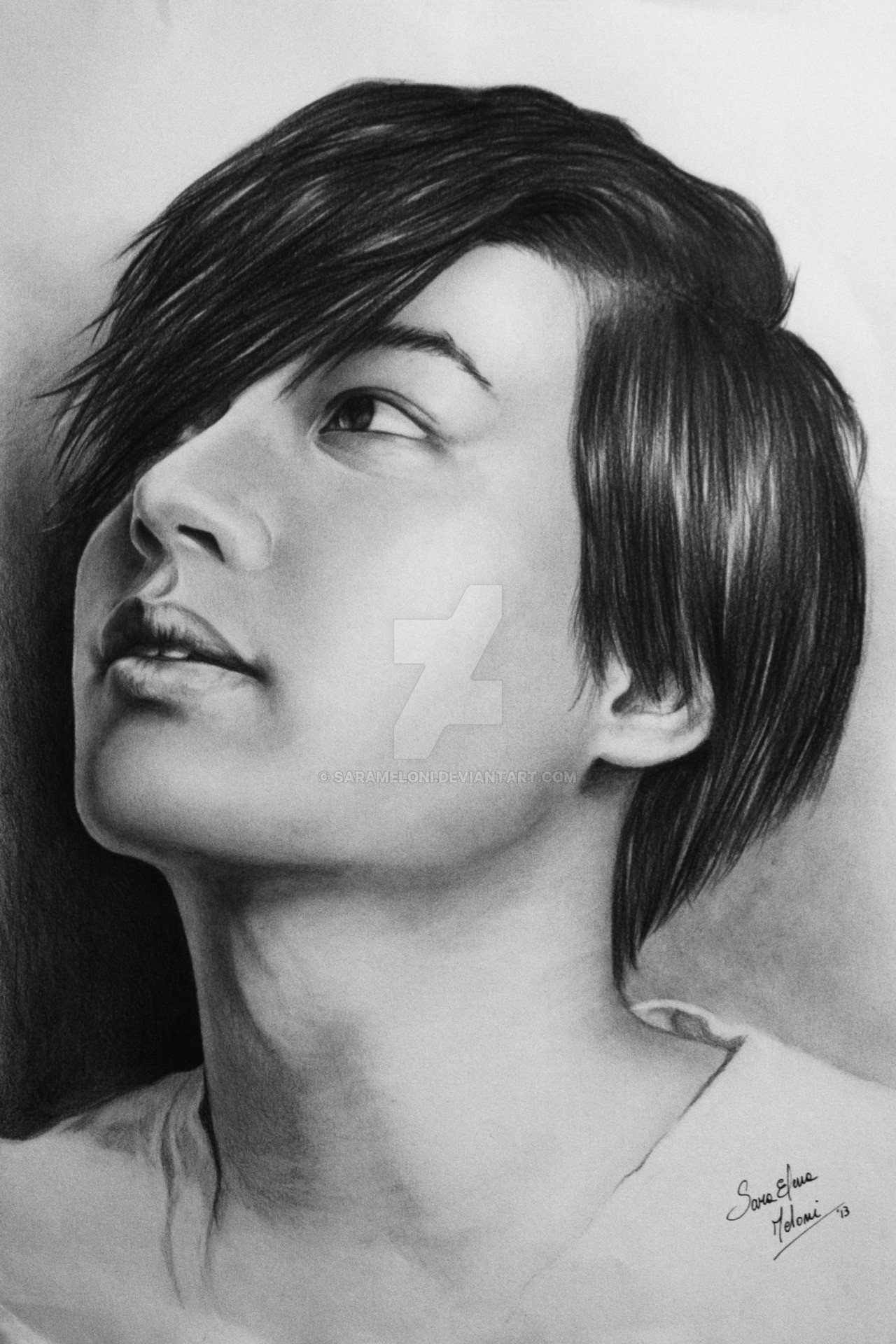 1280x1920 ... Lee Min-Ho portrait pencil by SaraMeloni
