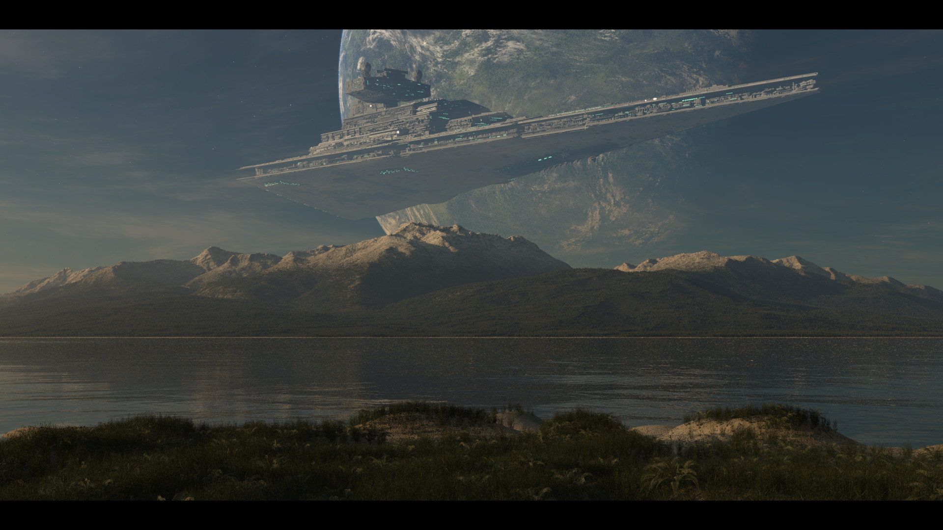 1920x1080 Imperial-Class II Star Destroyer Fly By image - 501st Legion: Vader's .