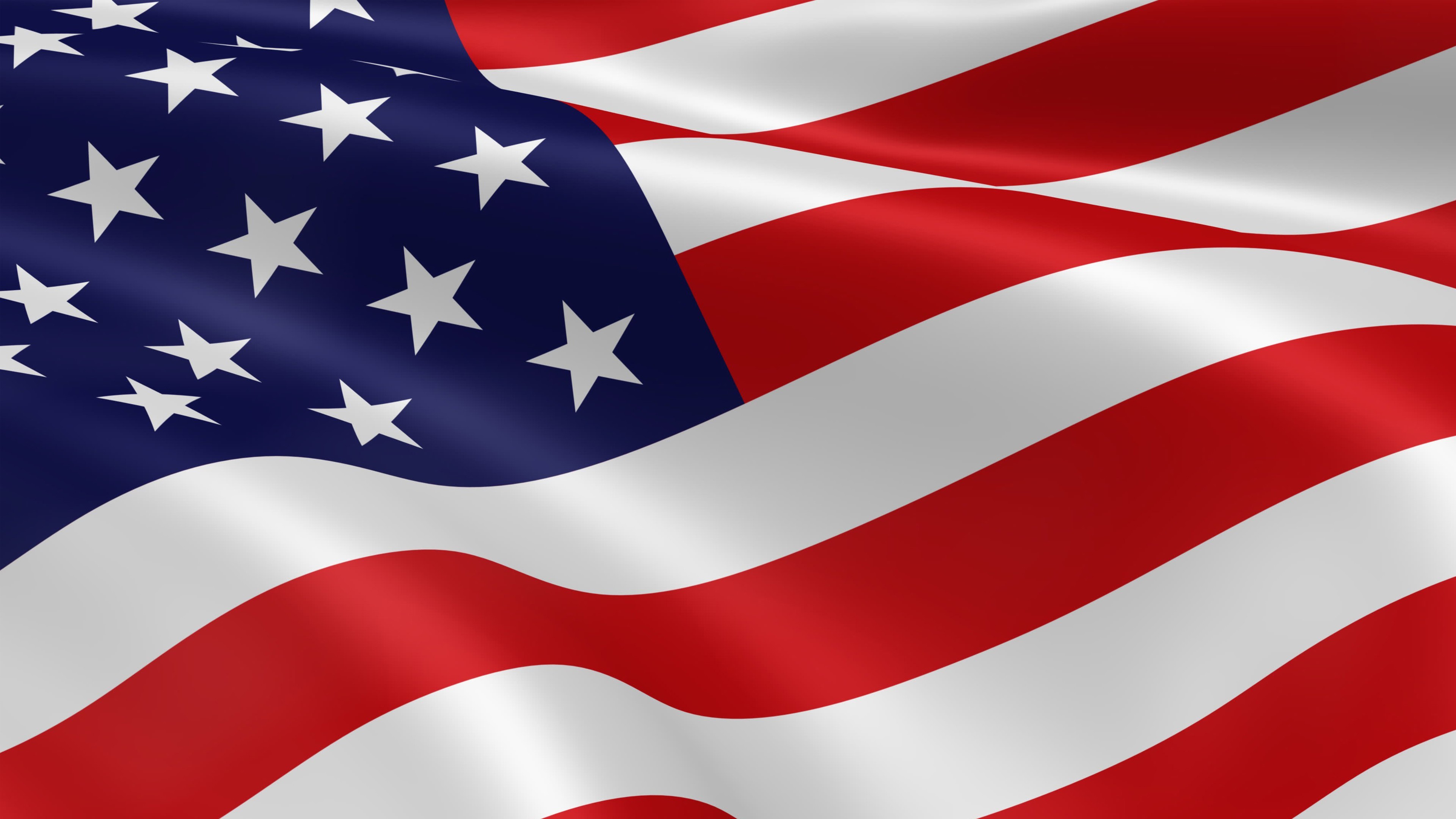 3840x2160 USA Flag 4K Wallpaper