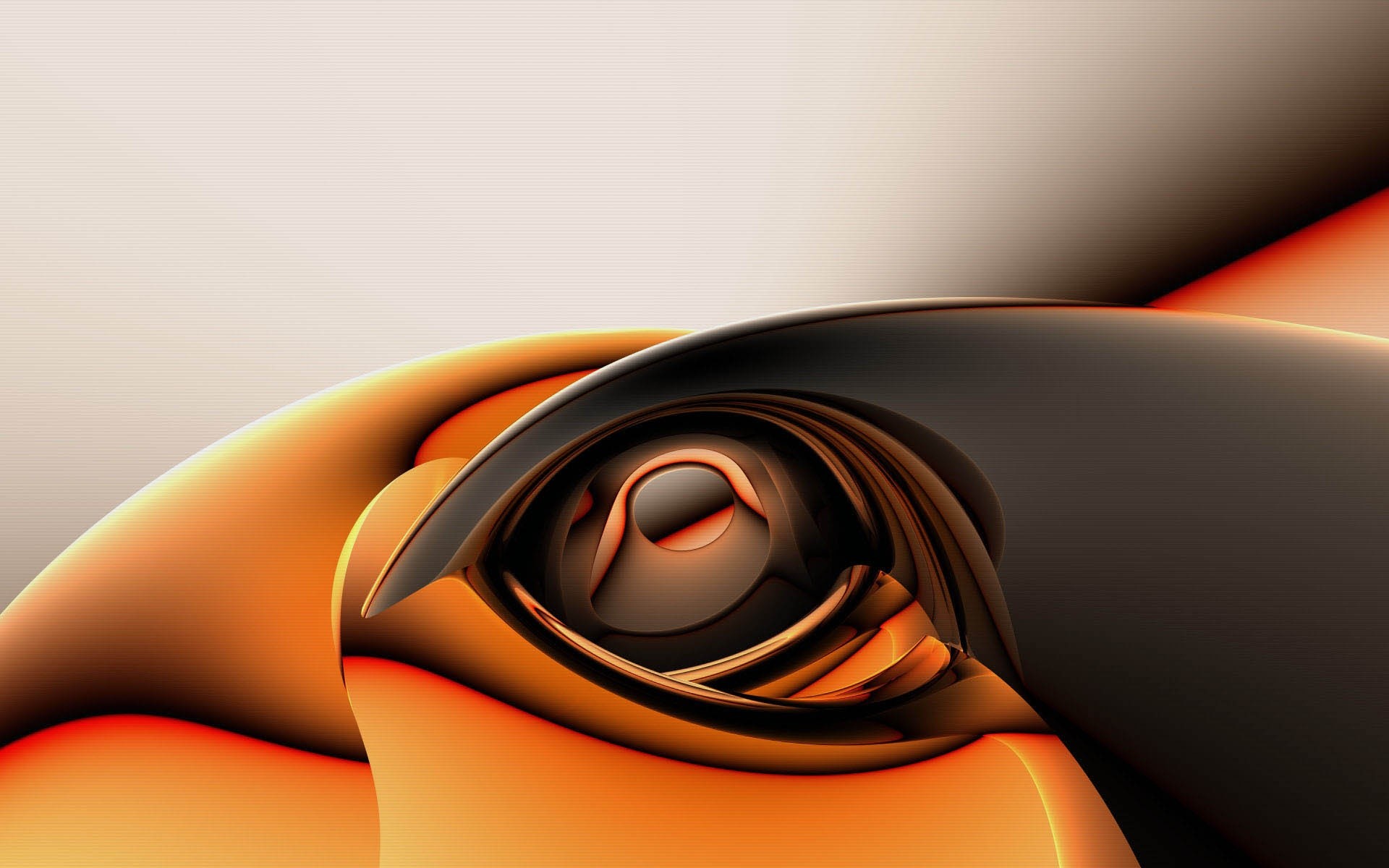 1920x1200 Abstract Creation In Orange And Black Wallpapers HD / Desktop and Mobile  Backgrounds