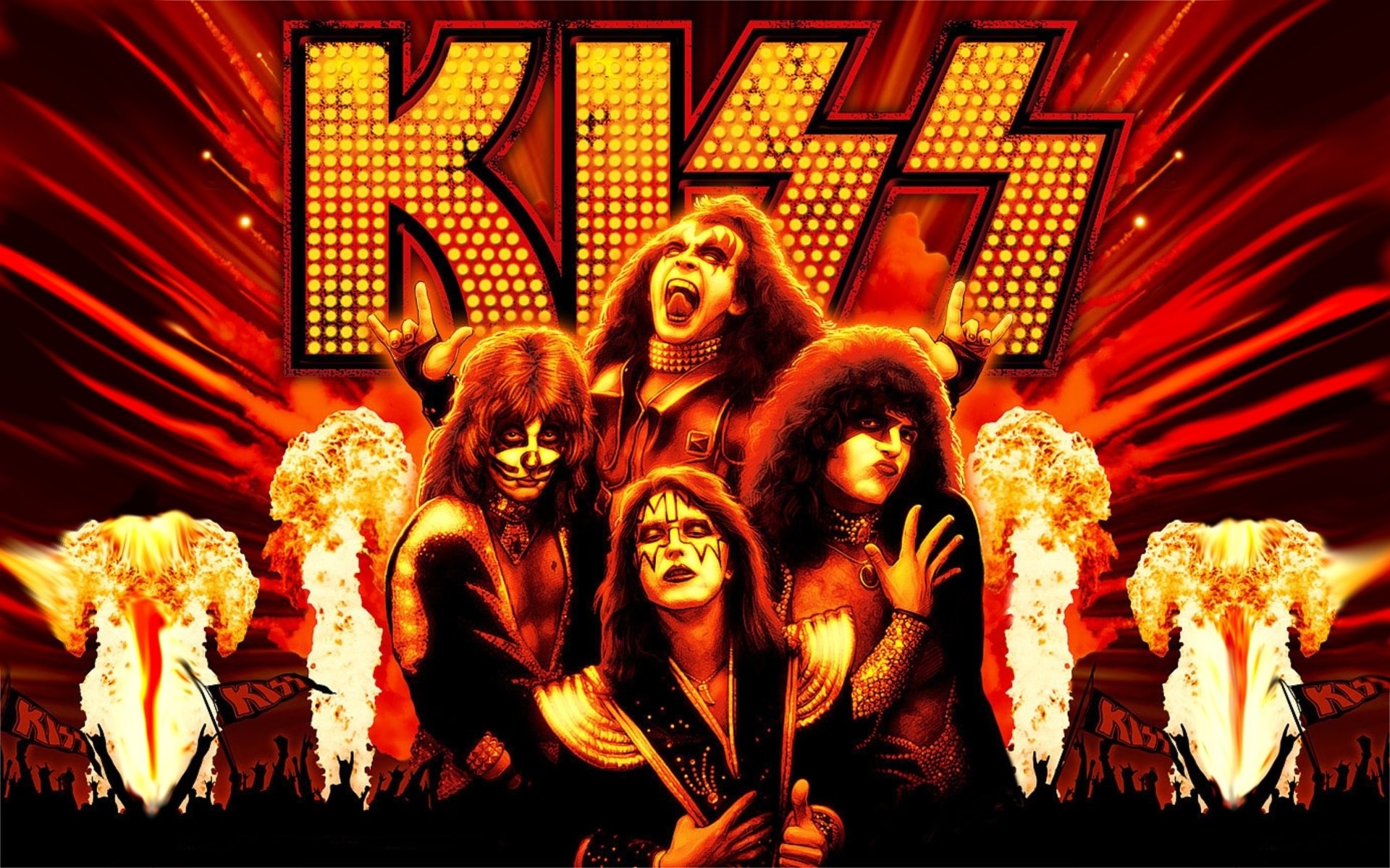Rock Band Kiss Wallpapers Images