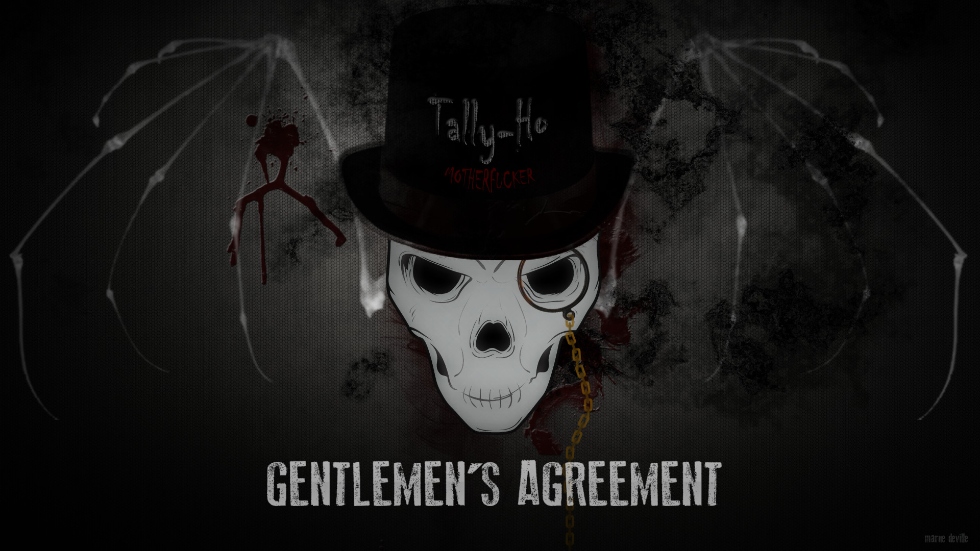 1920x1080 Skull With Top Hat And Cigar Tattoo Gents-wallpaper-skull-with-top