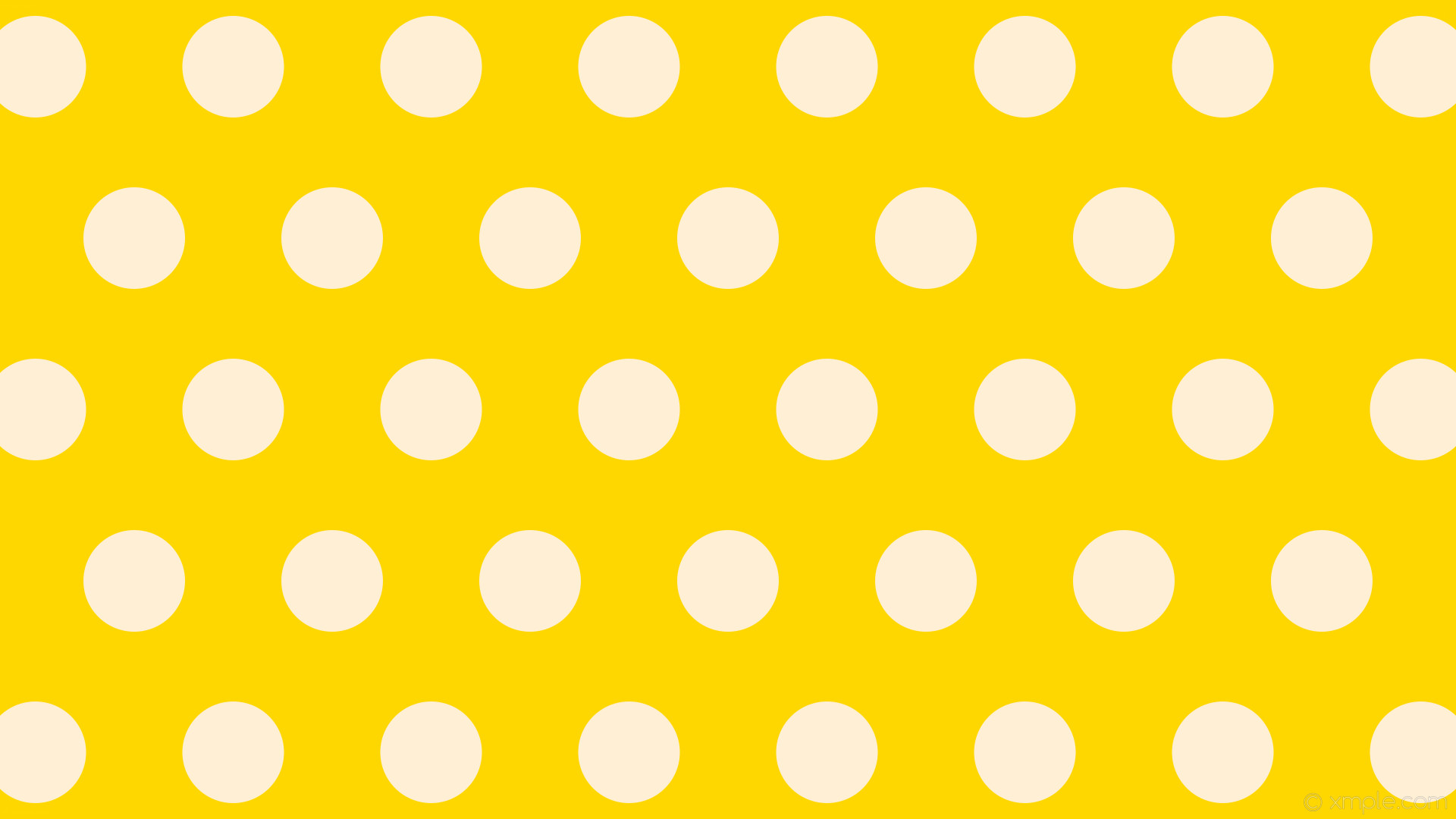 1920x1080 wallpaper dots polka hexagon yellow gold papaya whip #ffd700 #ffefd5 0Â°  134px 261px