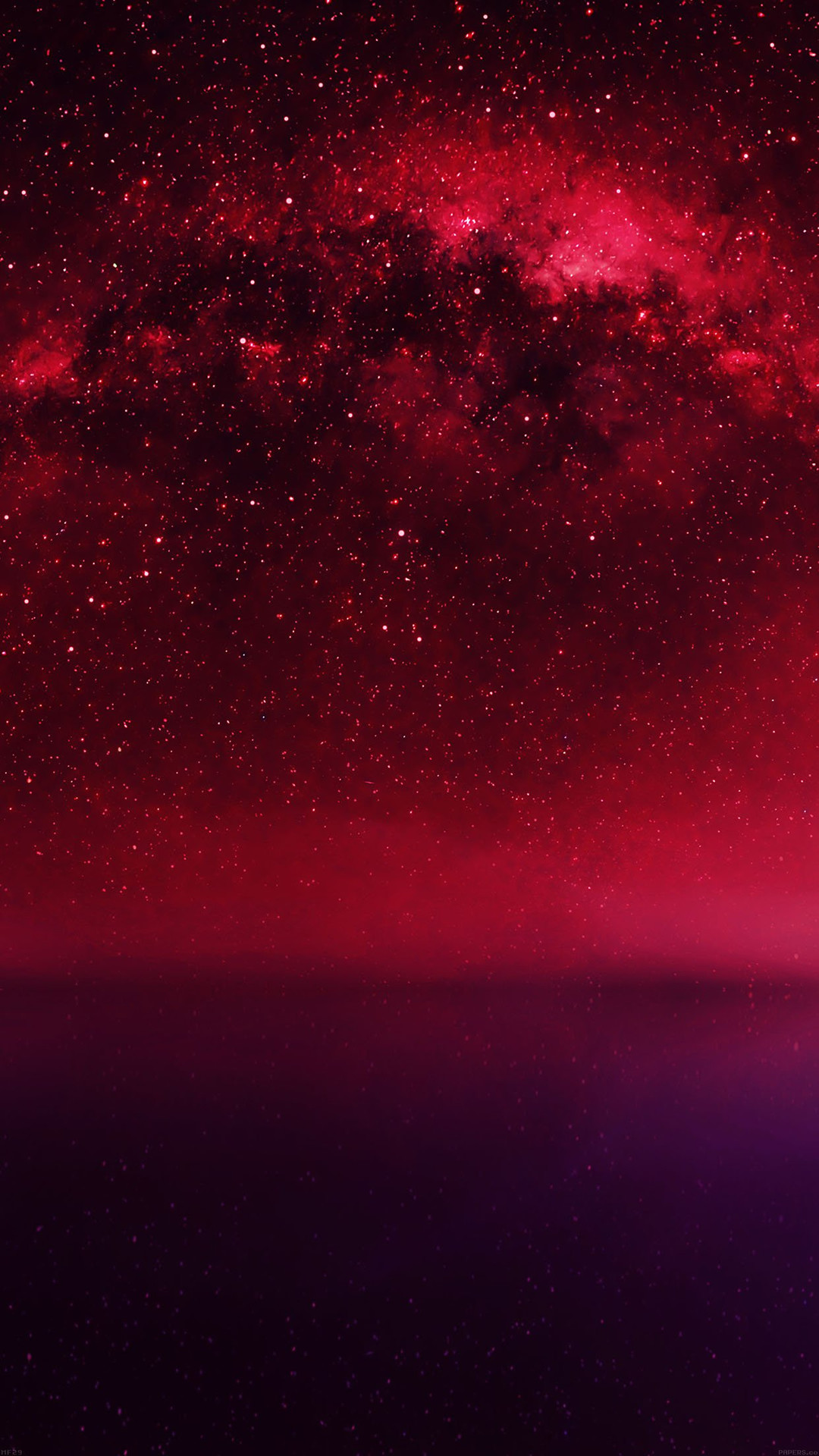 1080x1920 Cosmos Red Night Live Lake Space Starry iPhone 6 wallpaper