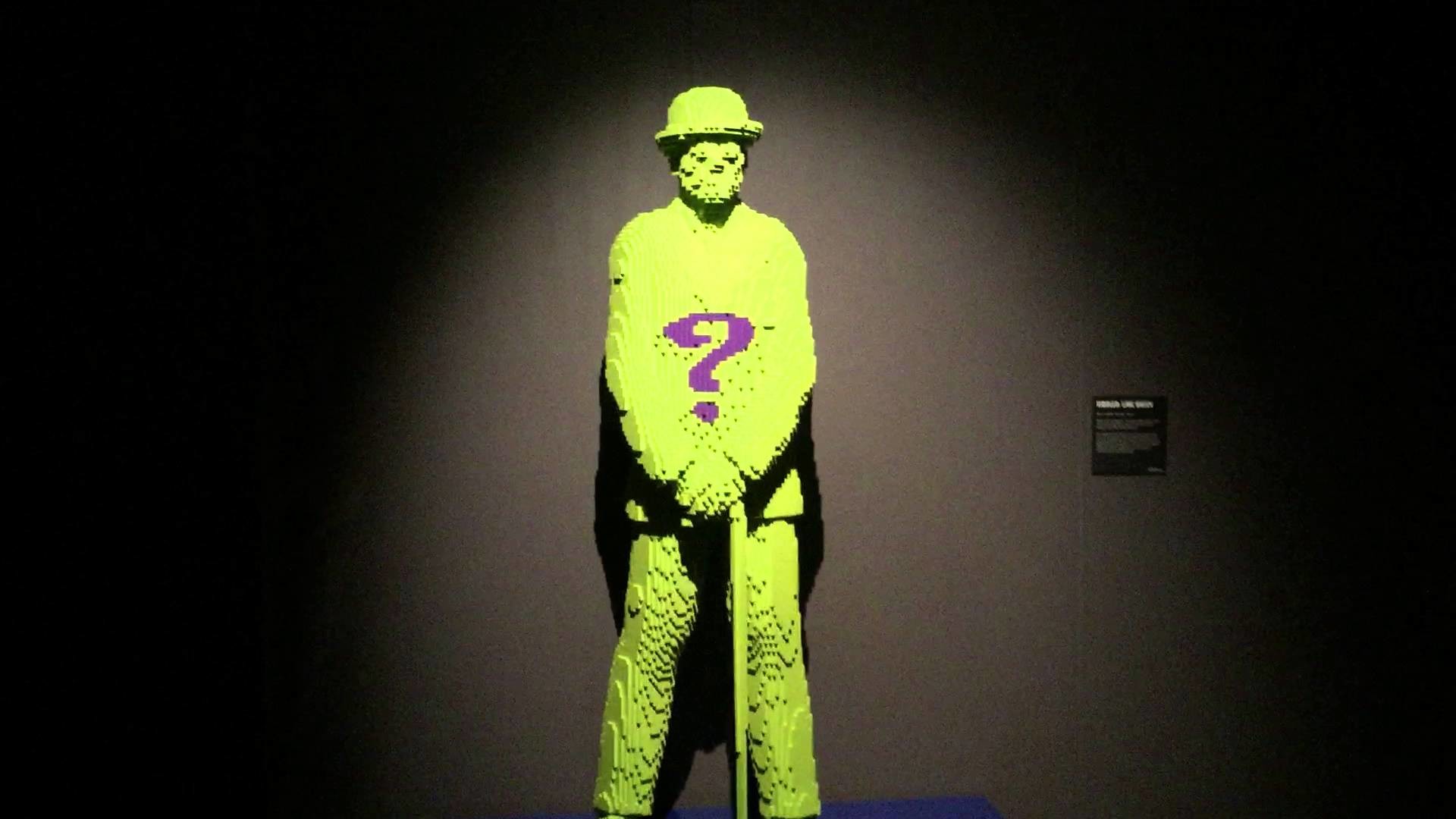 1920x1080 Lego The Riddler at The Art of the Brick: DC Comics - Powerhouse Museum,  Sydney