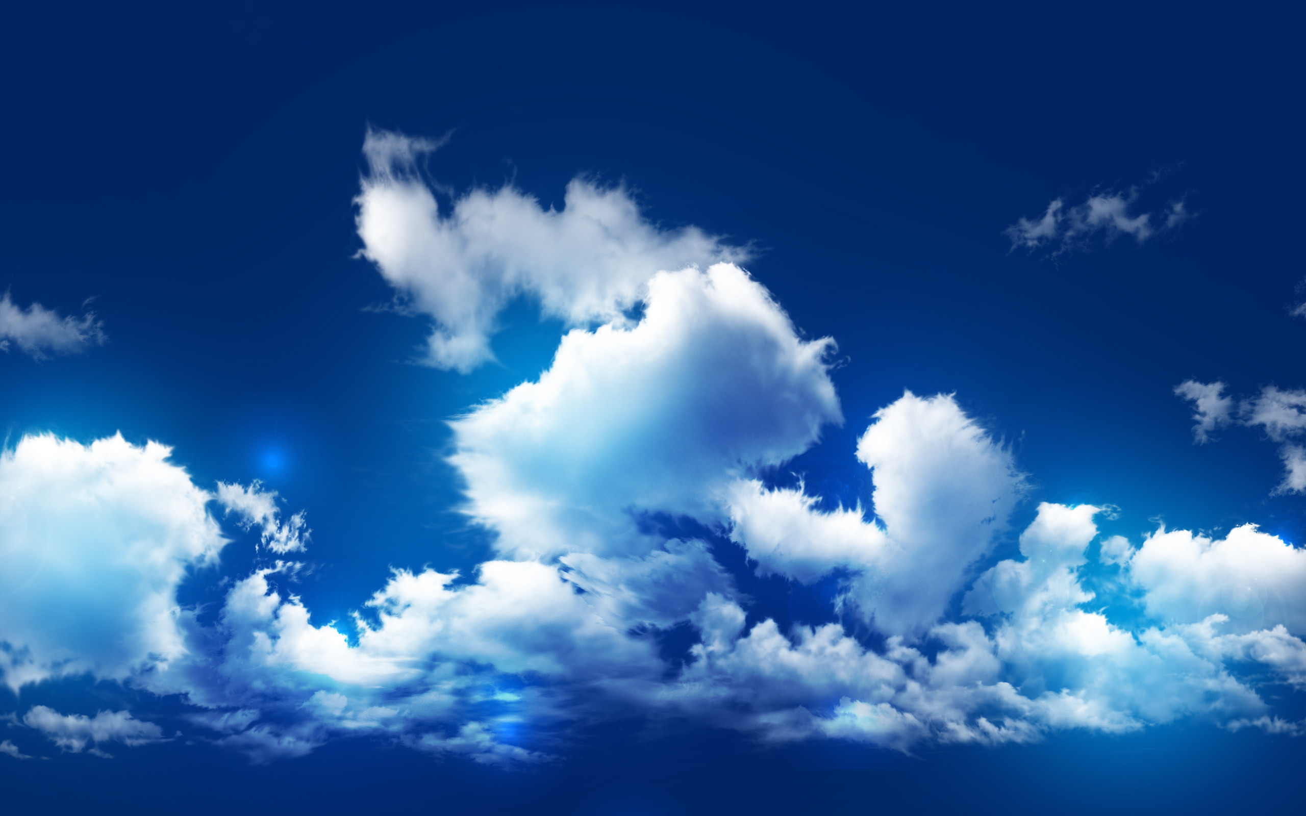 2560x1600 nice Blue Cloudy Sky In High Resolution