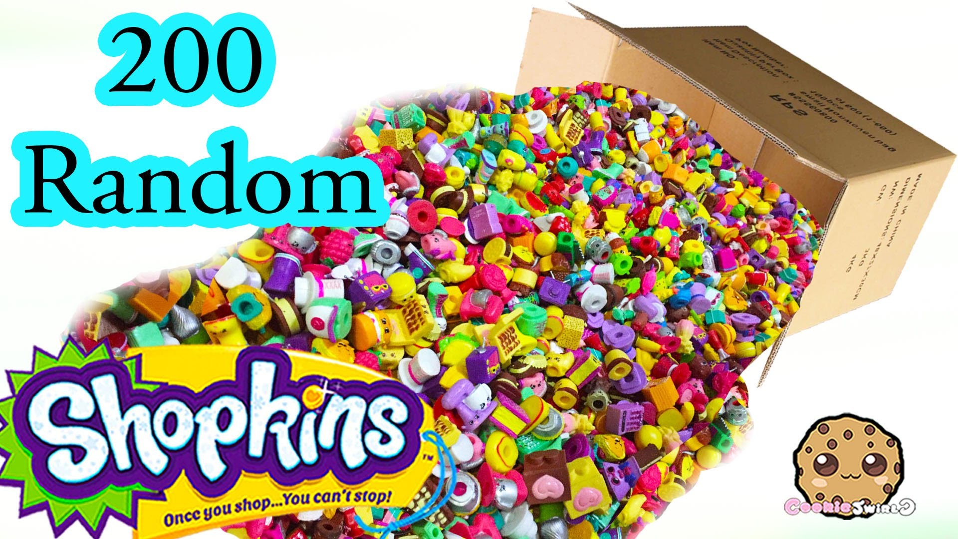 1920x1080 Mega Large Random Surprise Lot of 200 Shopkins Season 2, 3, 4 & Exclusives  - Video Cookieswirlc - YouTube