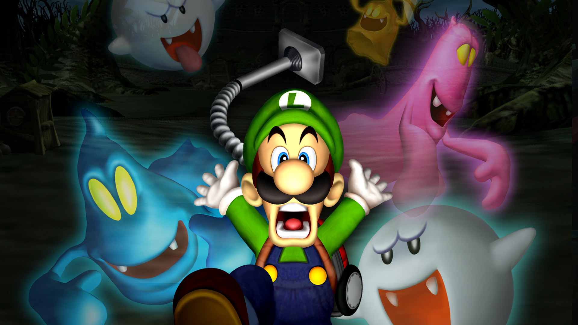 1920x1080 Video Game - Luigi's Mansion Wallpaper