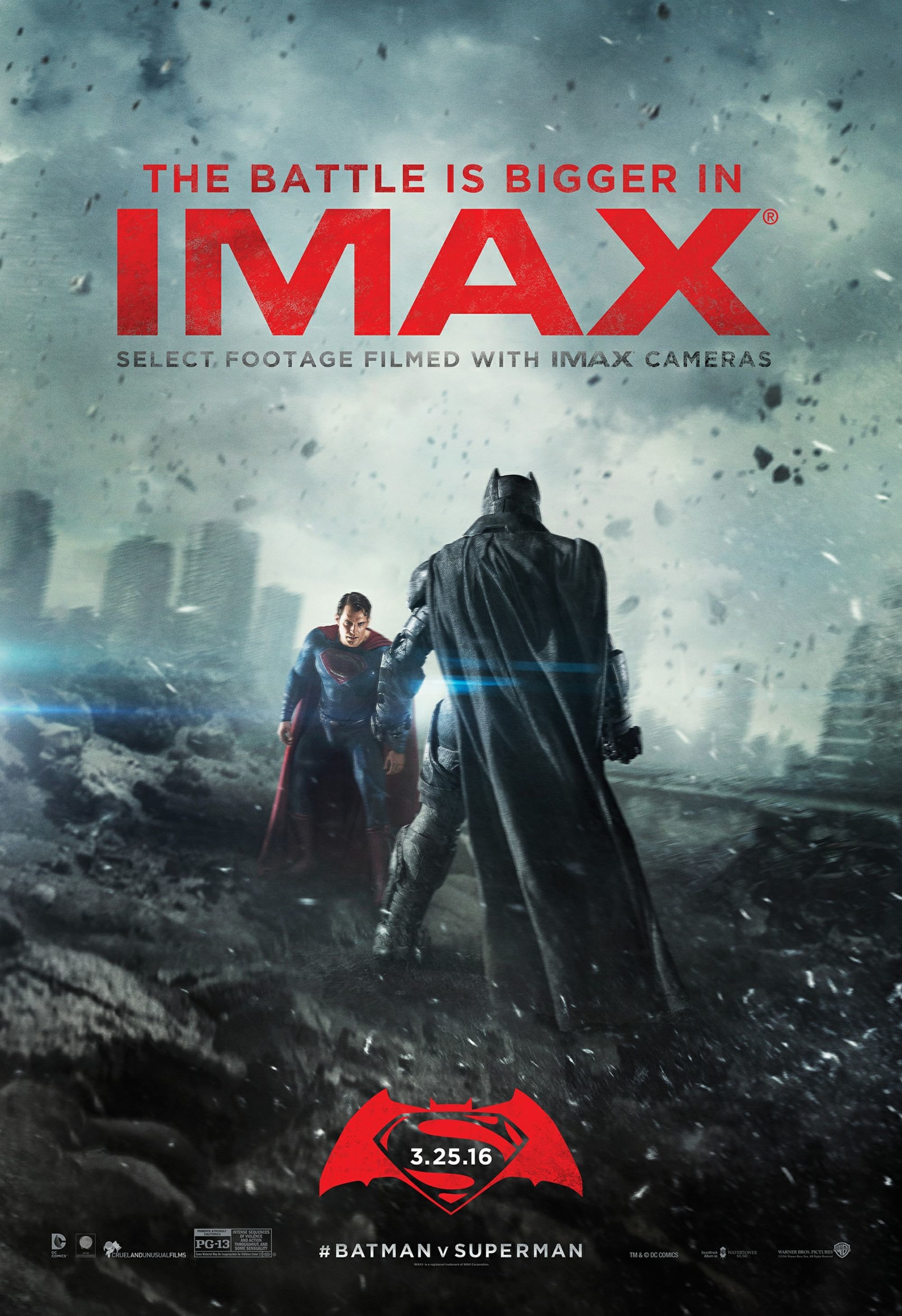 2000x2917 Batman v Superman Dawn of Justice IMAX poster