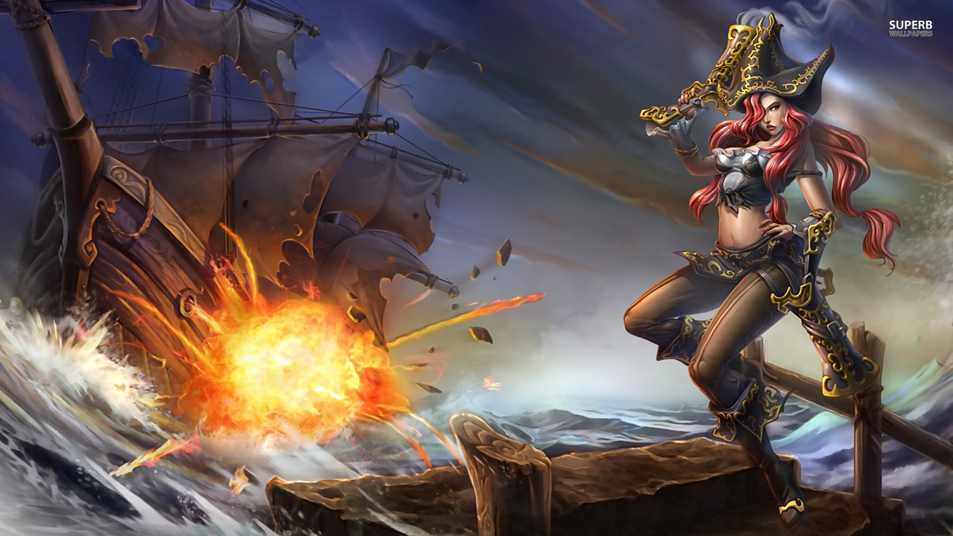 1920x1080 Miss Fortune, The Bounty Hunter - League of Legends