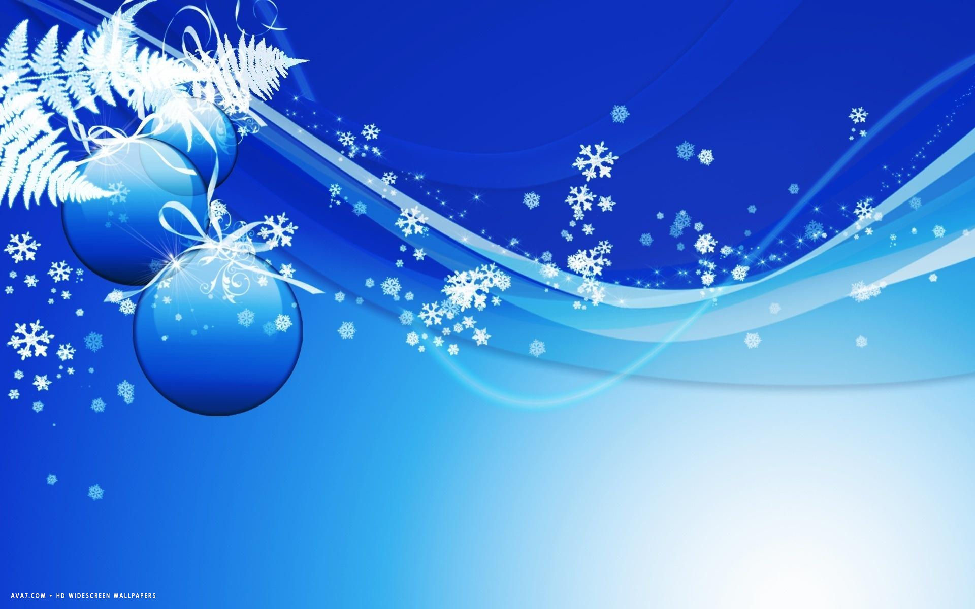 1920x1200 blue christmas balls winter snow abstract vector holiday hd widescreen  wallpaper