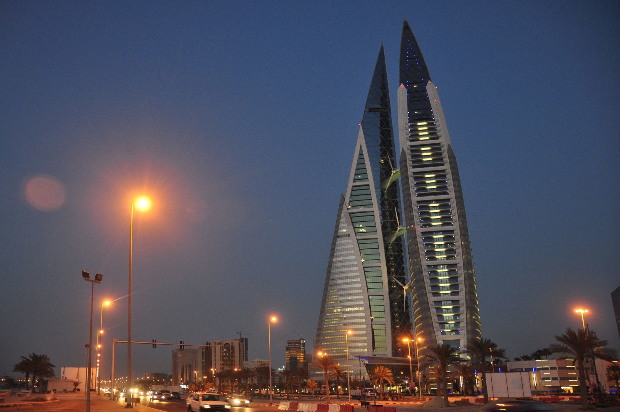 2048x1360 Bahrain World Trade Center in Manama
