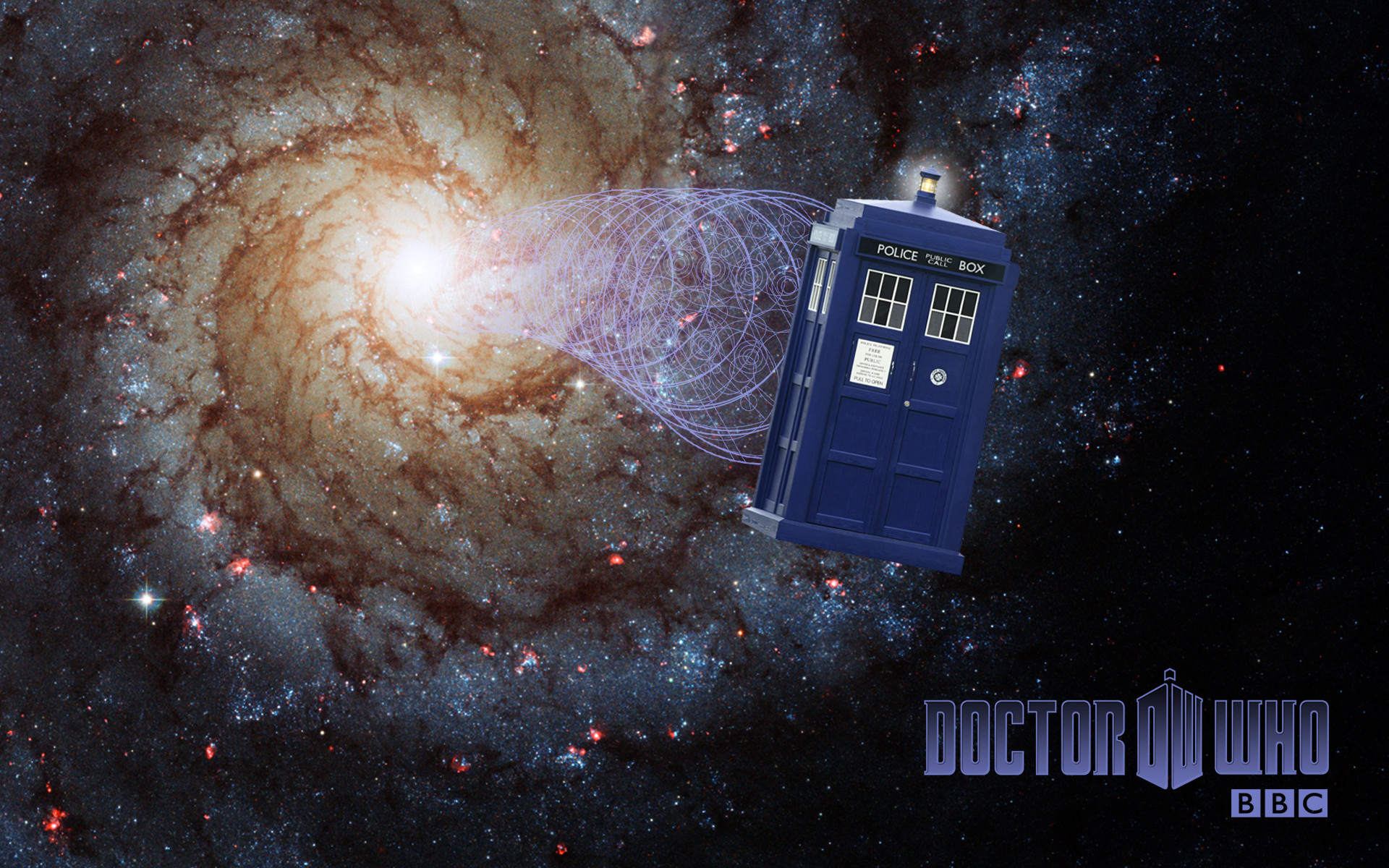 1920x1200 Download Wallpaper 1920x1080 Doctor who, Back to the future, Art ..