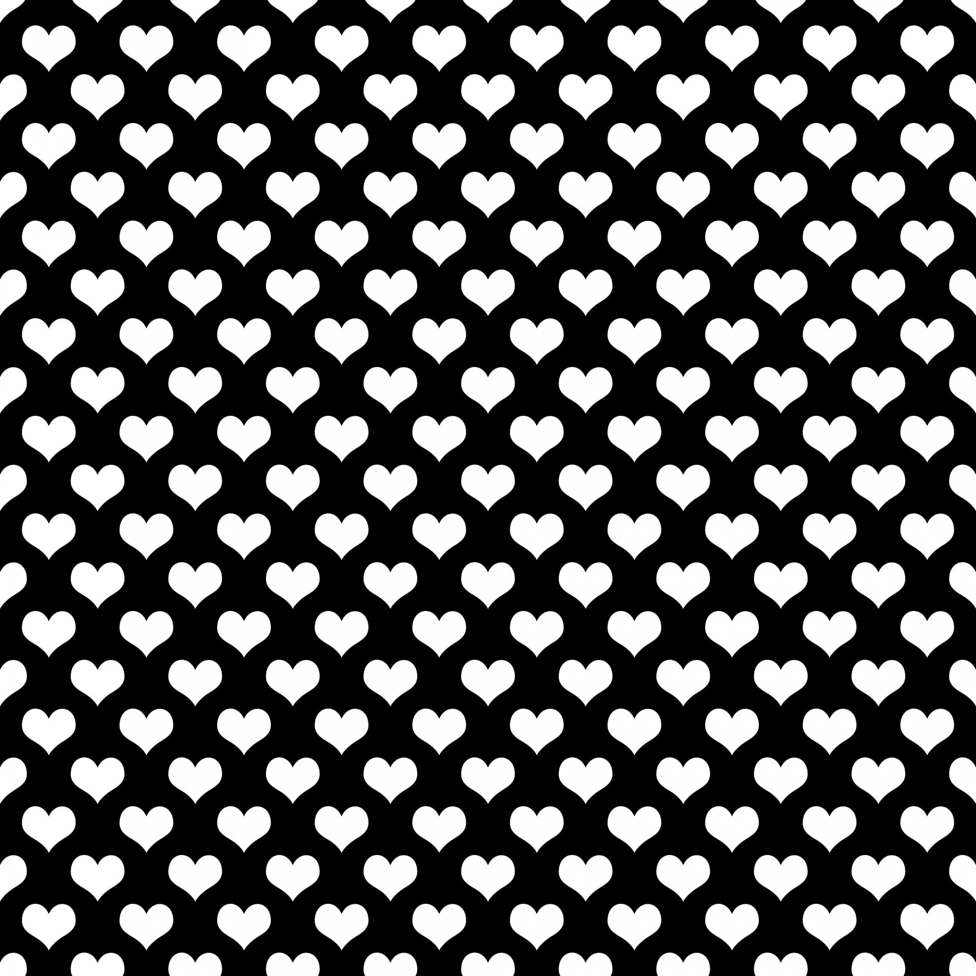 1920x1920 Hearts Background Wallpaper