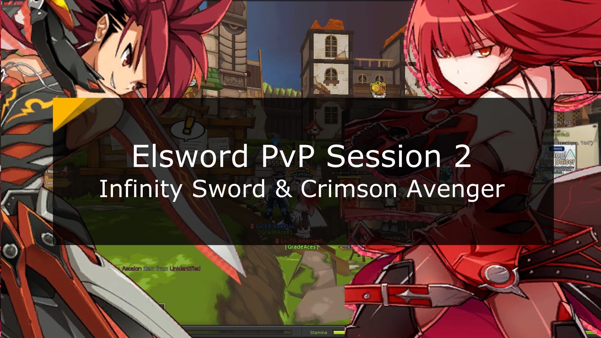 1920x1080 [Elsword NA] Elsword PvP Session 2: Infinity Sword & Crimson Avenger -  YouTube
