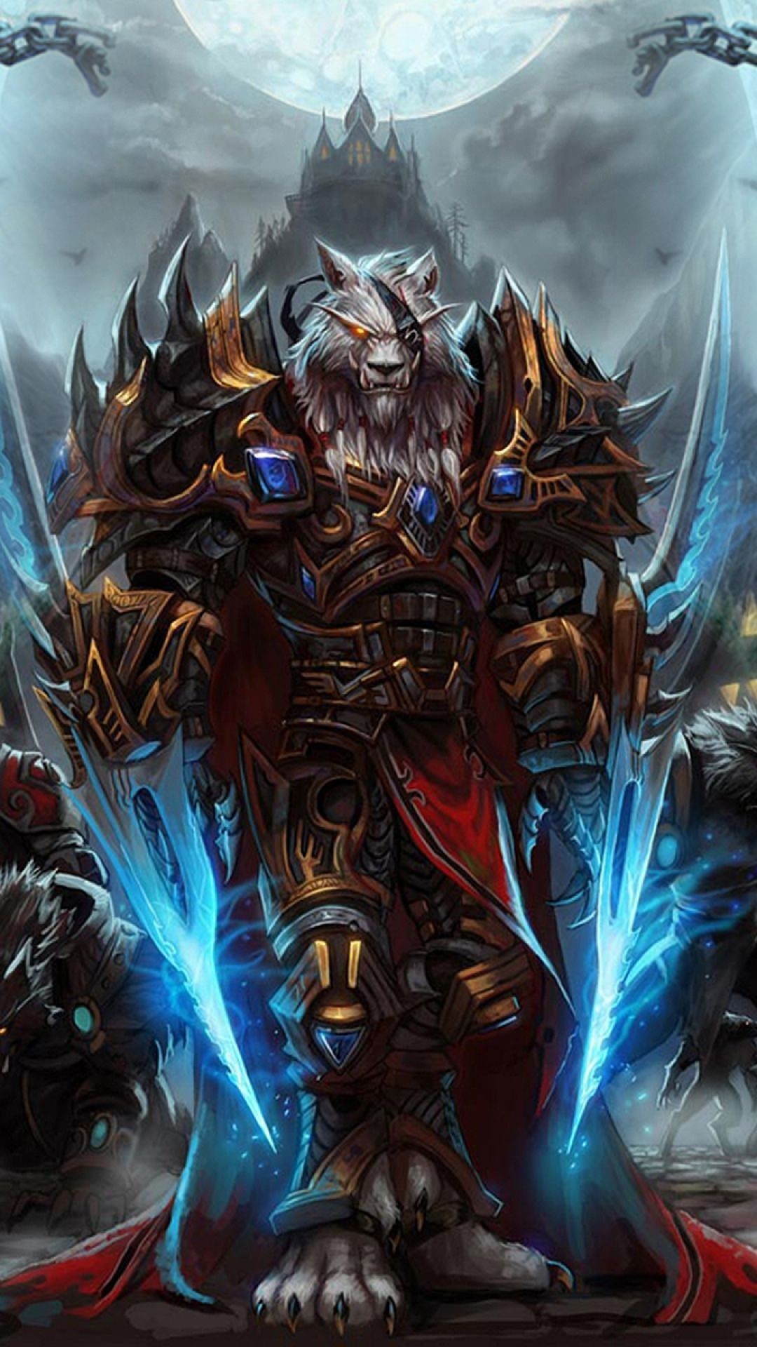 1080x1920 World Of Warcraft Death Knight samsung galaxy Wallpapers HD .