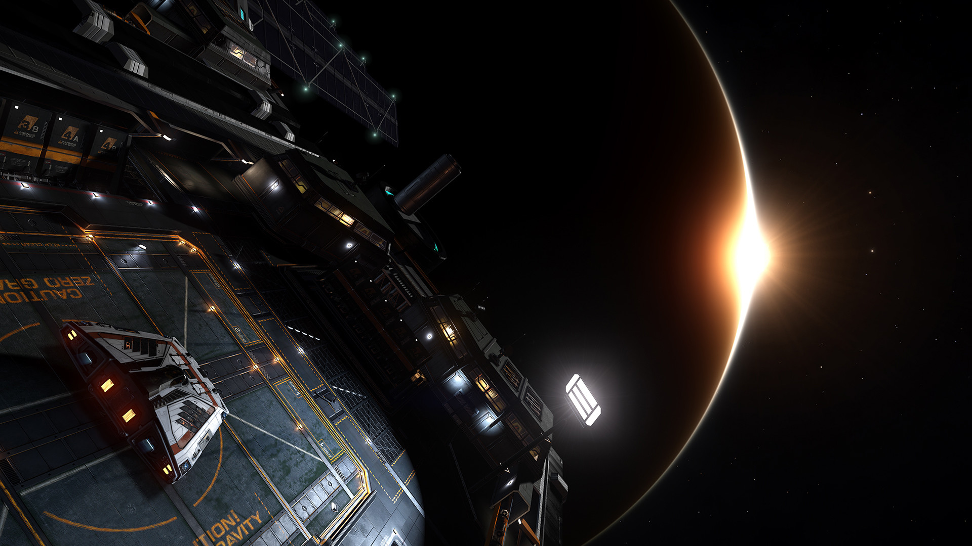 1920x1080 'Elite: Dangerous' doesn't even need alien invasions for it to feel big,  bold, and alive.