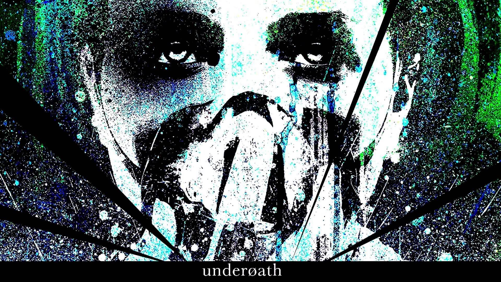 1920x1080 Underoath Christian Metalcore Hardcore Religion 1undero Emo Screamo Poster  Dark Mask Horror Wallpaper At Dark Wallpapers