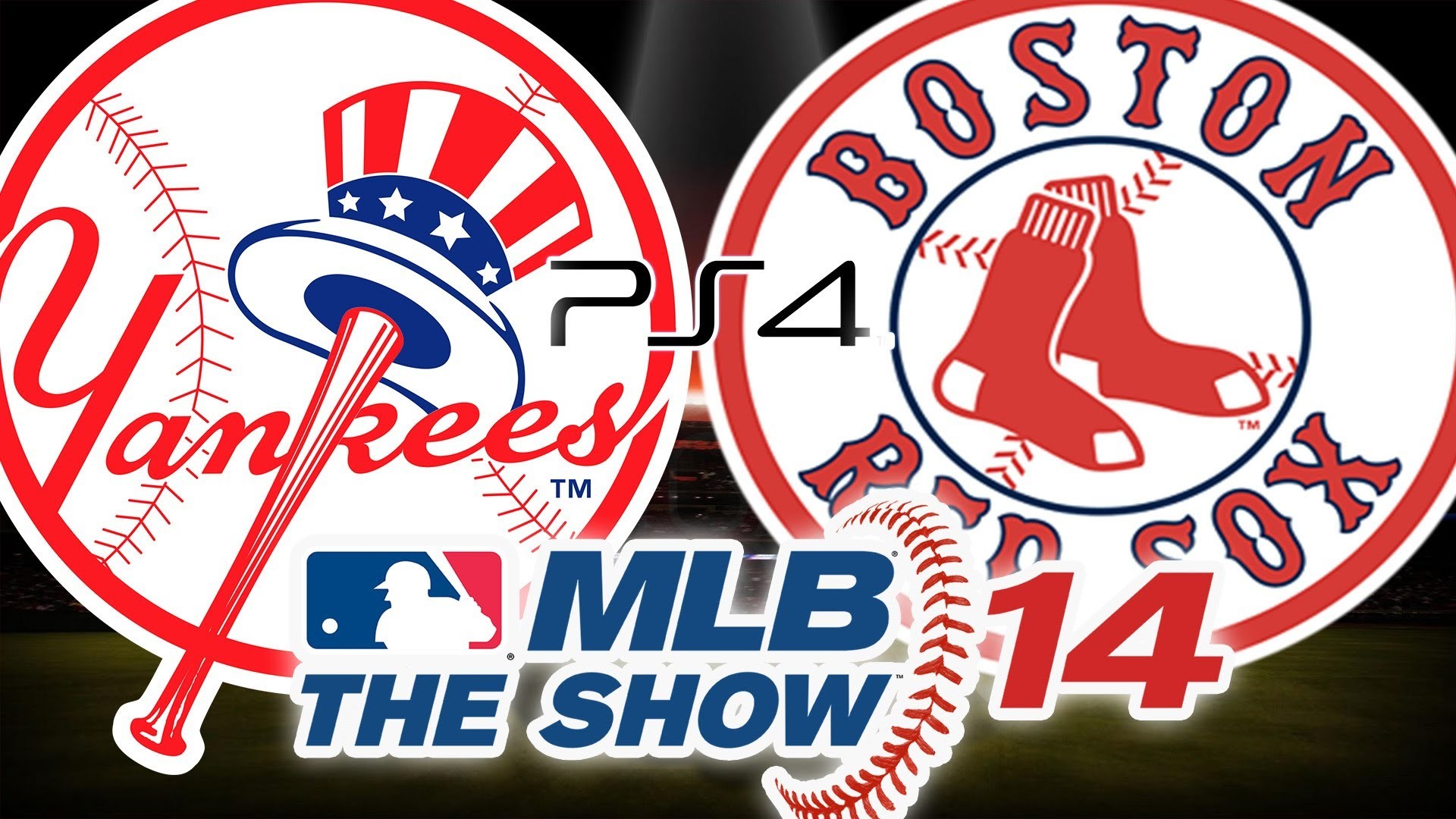 1920x1080 MLB 14 THE SHOW PS4: NEW YORK YANKEES VS BOSTON REDSOX | EPIC David Ortiz  Walk-Off Home Run - YouTube