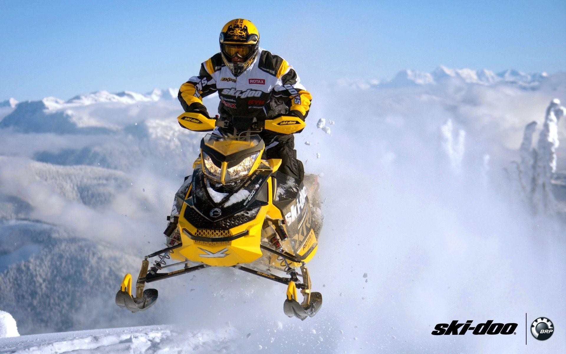 1920x1200 SKI-DOO MXZ Turbo Sno Pro snowmobile winter ski doo r wallpaper .