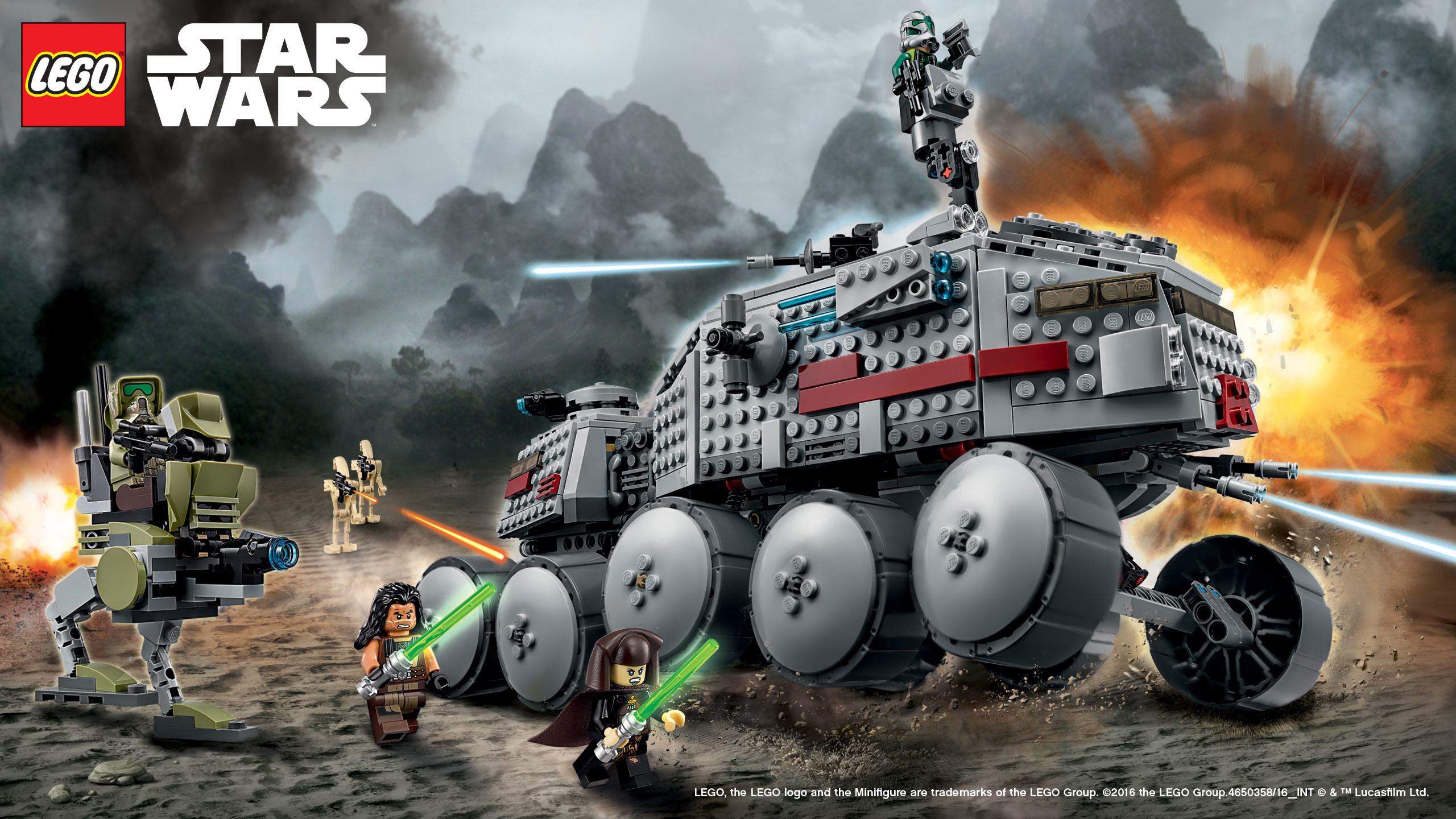 2560x1440 Querformat Â· Hochformat. Hintergrundbild LEGO Star Wars ...