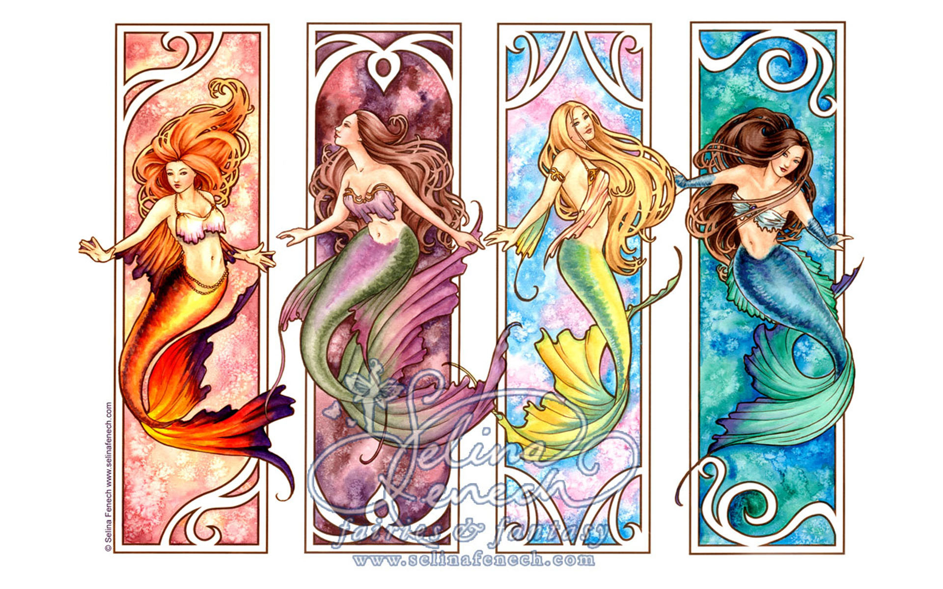 1920x1200 Fantasy - Mermaid Wallpaper