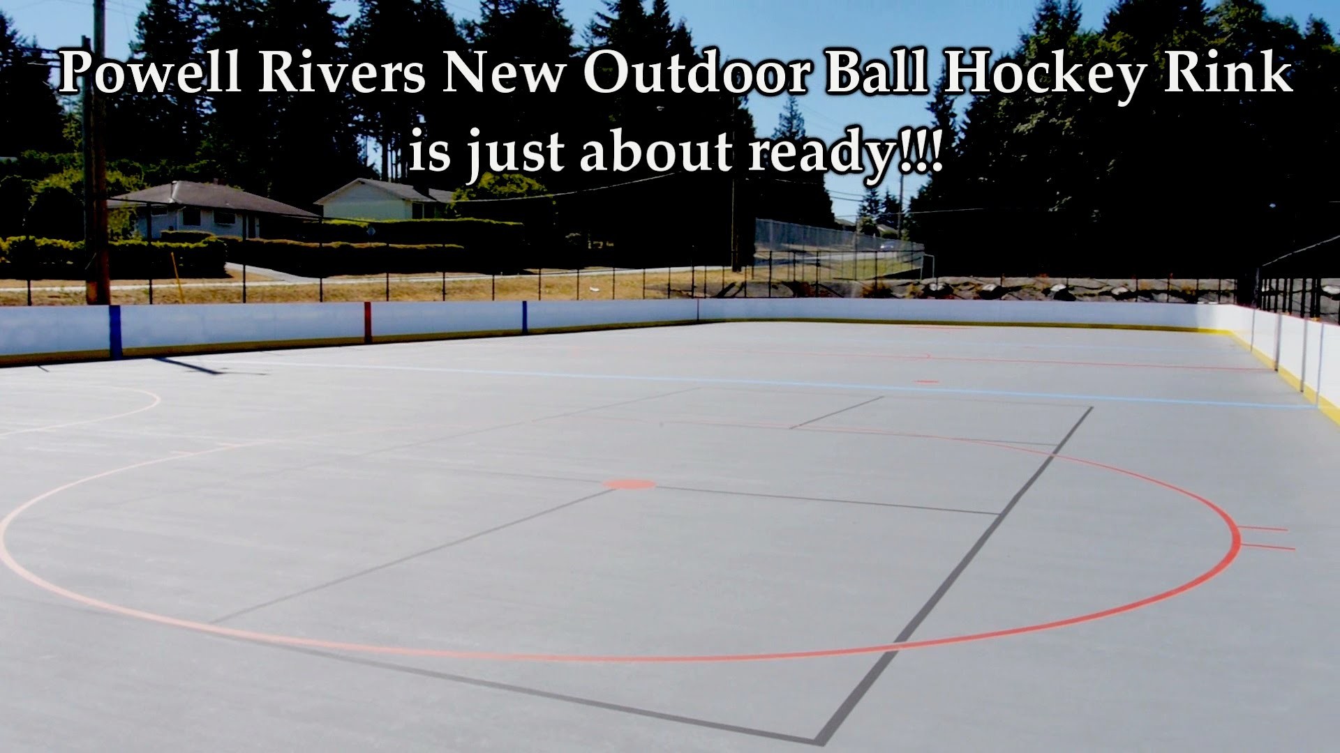 1920x1080 How To Build A New Outdoor Ball Hockey Arena (Powell River)