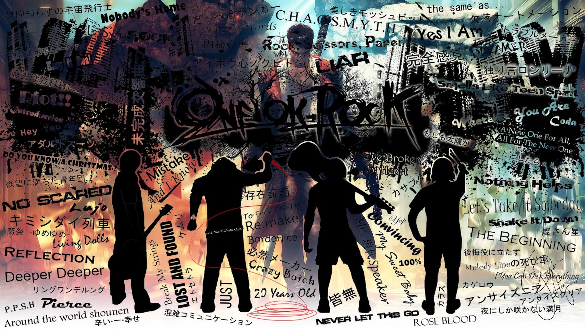 1920x1080 One Ok Rock Song Title Wallpaper Wallpaper