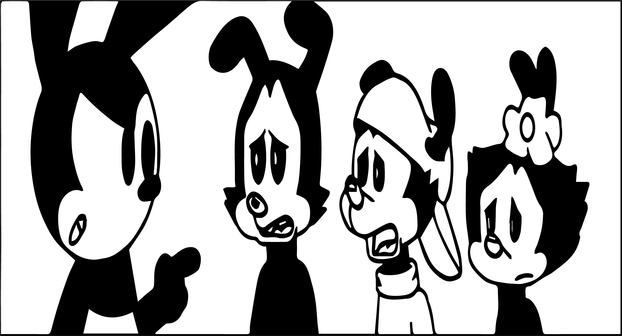 2507x1354 Animaniacs Cake Warners Talks To Oswald About Animaniacs Coloring Page