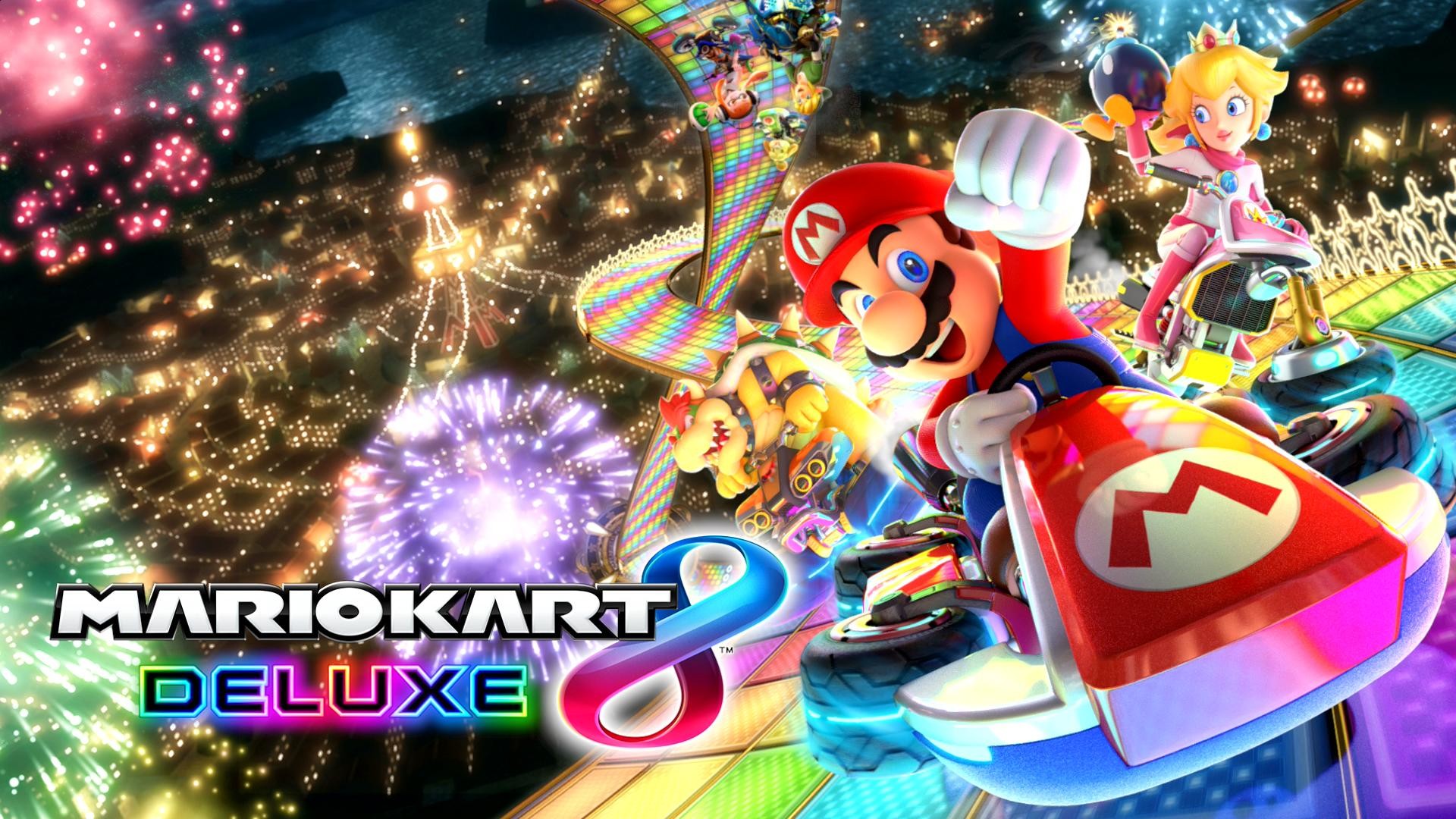 1920x1080 A collection of Mario Kart 8 Deluxe wallpapers.
