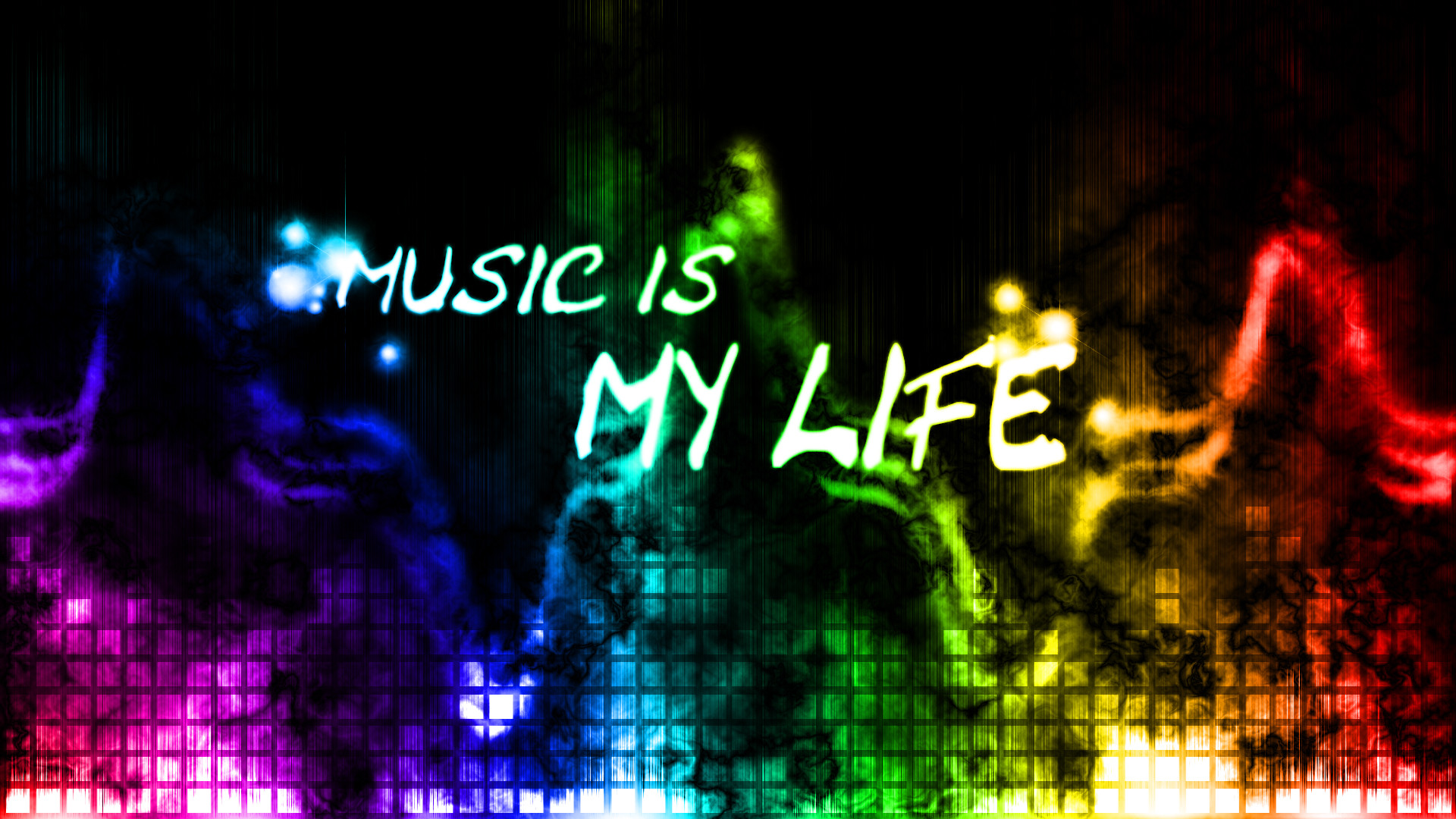 1920x1080 Music Is My Life Wallpaper