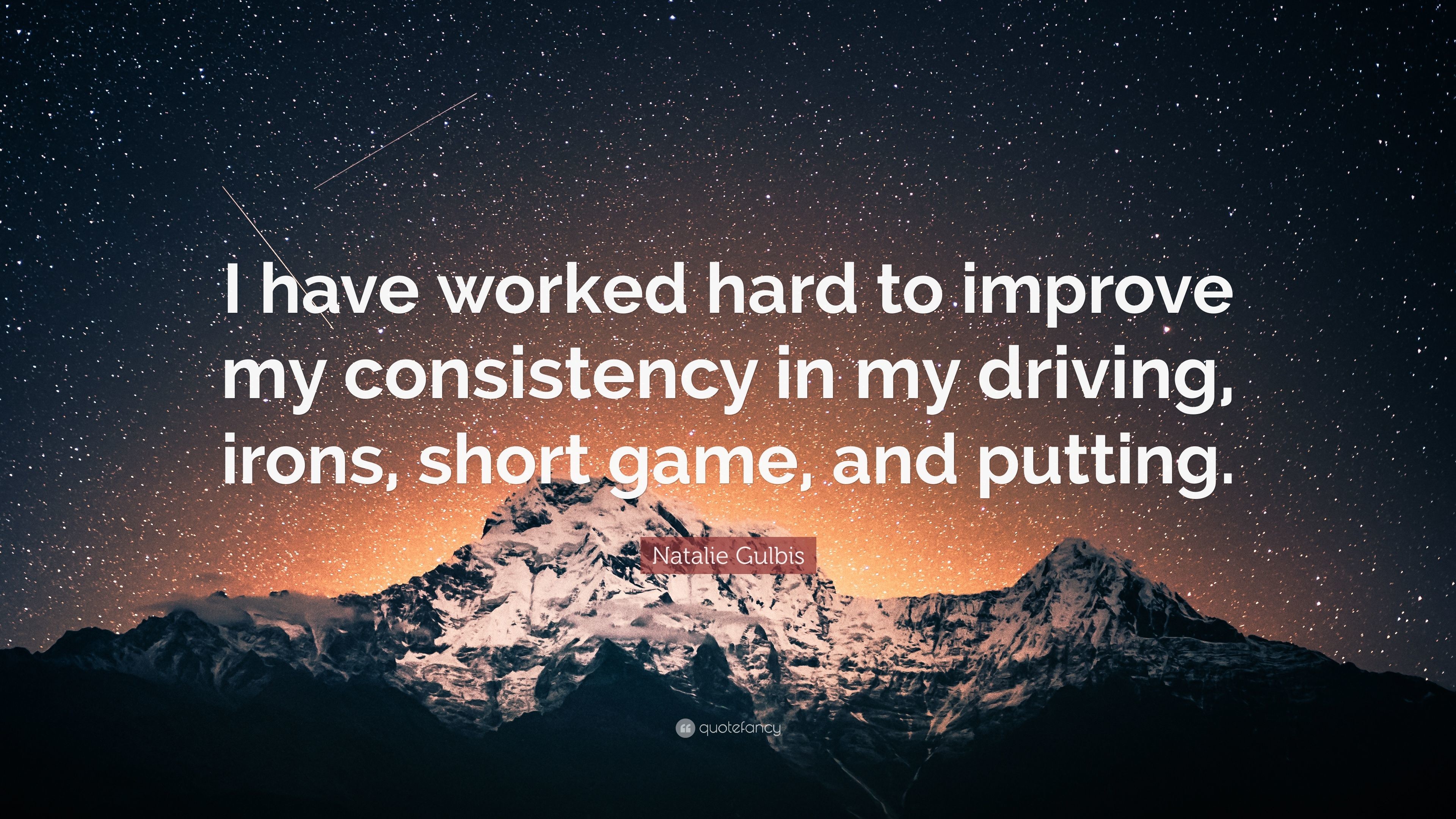 3840x2160 Natalie Gulbis Quote: “I have worked hard to improve my consistency in my  driving