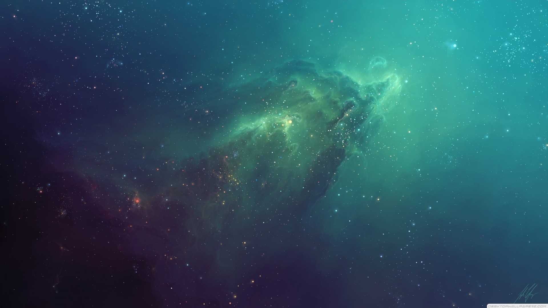 1920x1080 Space stars nebula galaxies