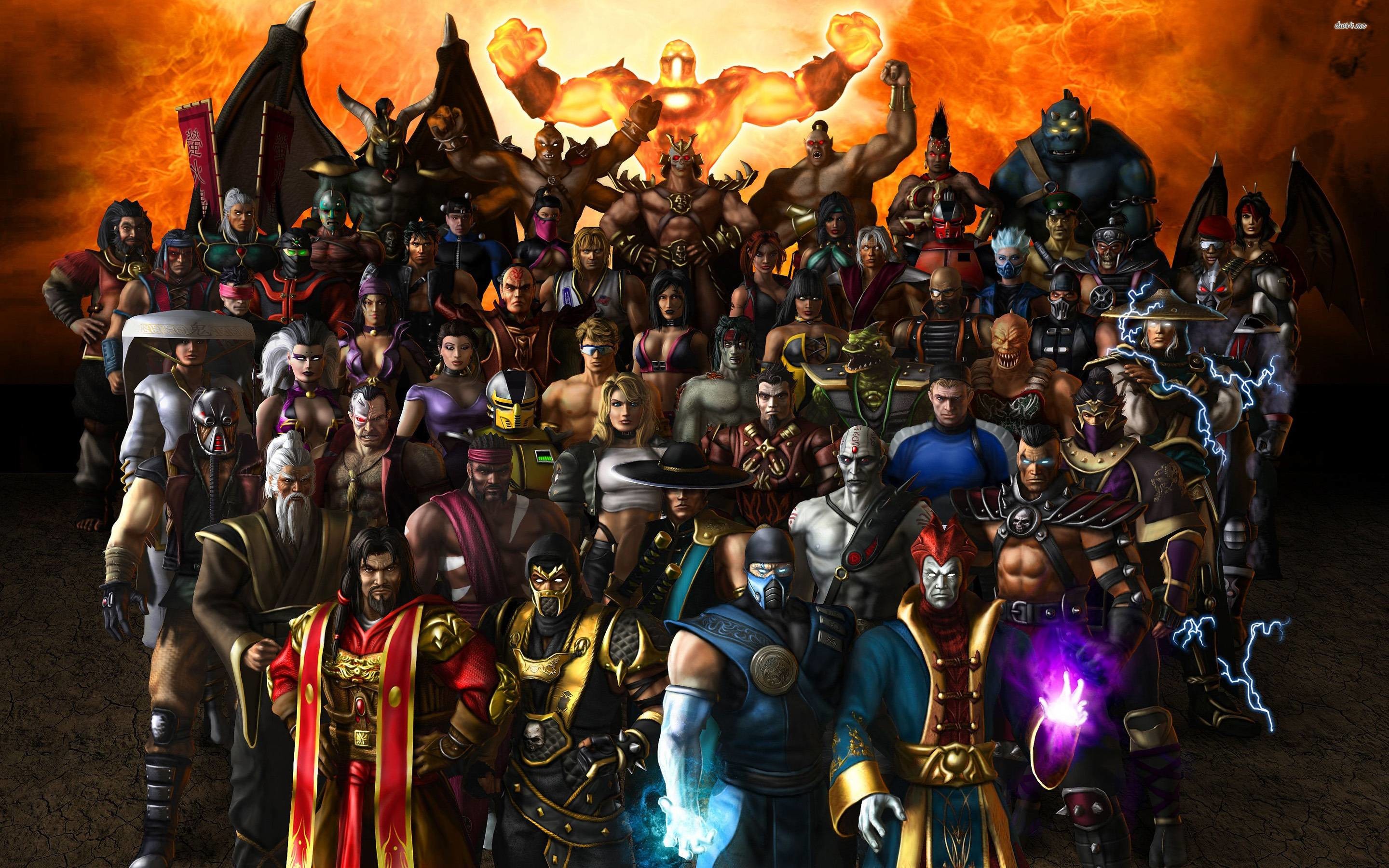 2880x1800 Mortal Kombat characters wallpaper - Game wallpapers - #