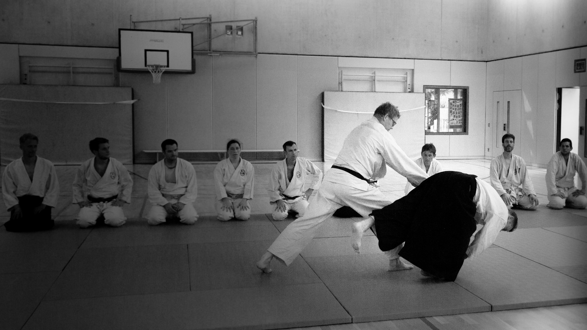 1920x1080 Im Aikido werden neben der Fallschule und verschiedensten Hebeltechniken  das GefÃ¼hl fÃ¼r Distanz, fÃ¼r den Partner und ...
