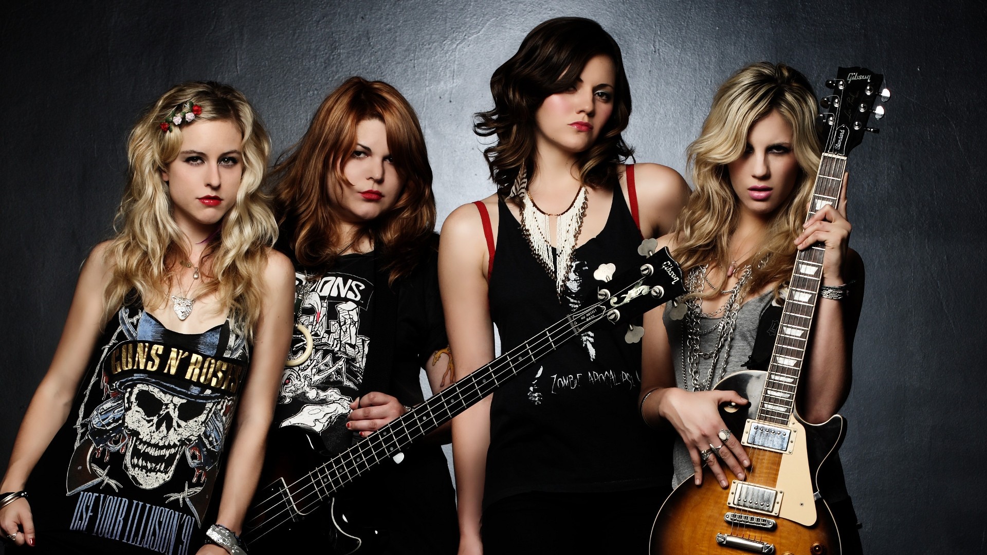 1920x1080 Get the latest the donnas, girls, print news, pictures and videos and learn  all about the donnas, girls, print from wallpapers4u.org, your wallpaper  news ...