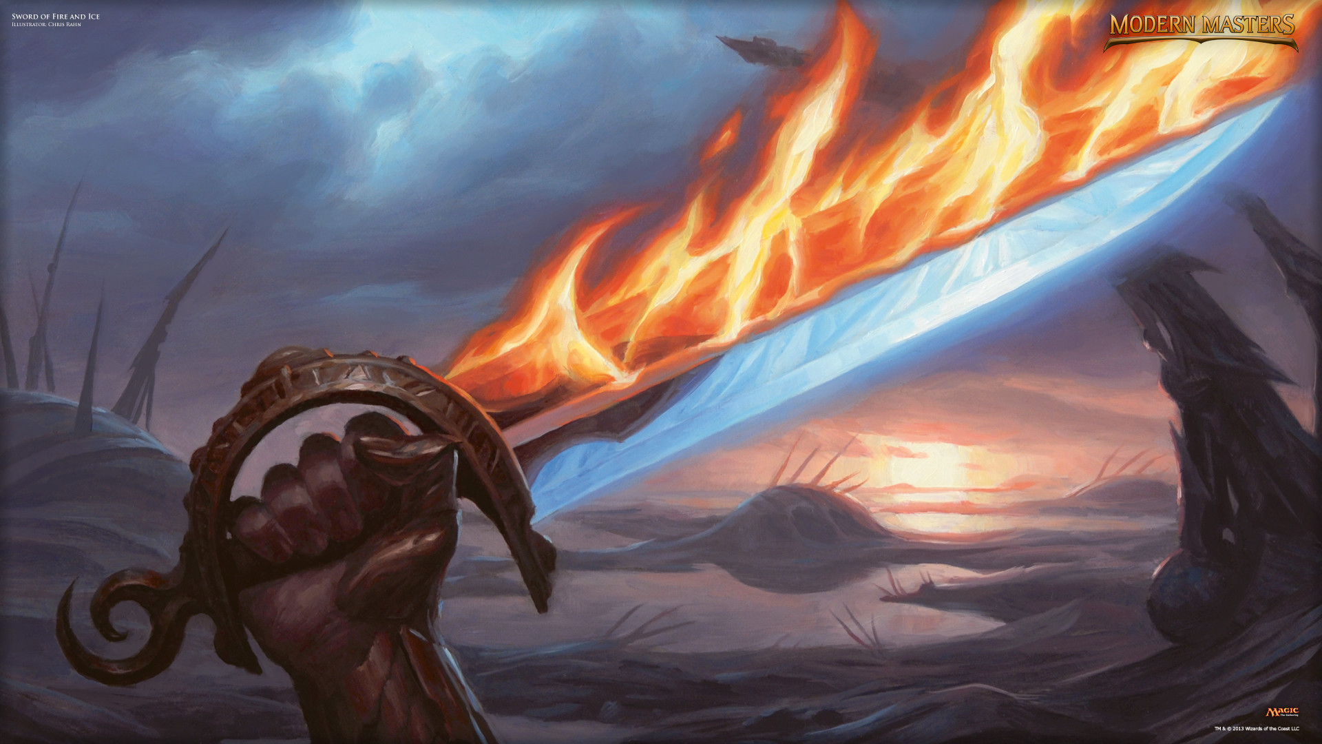 1920x1080 Wallpaper of the Week: Sword of Fire and Ice