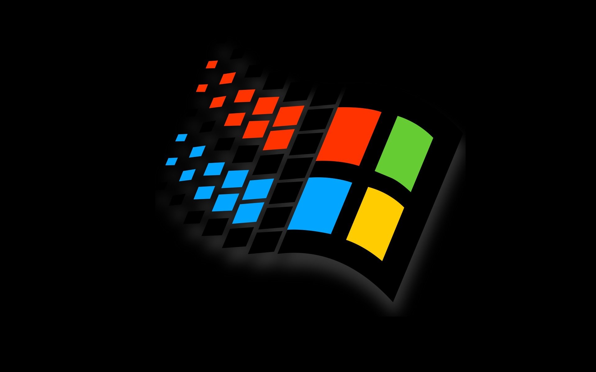 1920x1200 Microsoft Windows 98 Logo Wallpaper