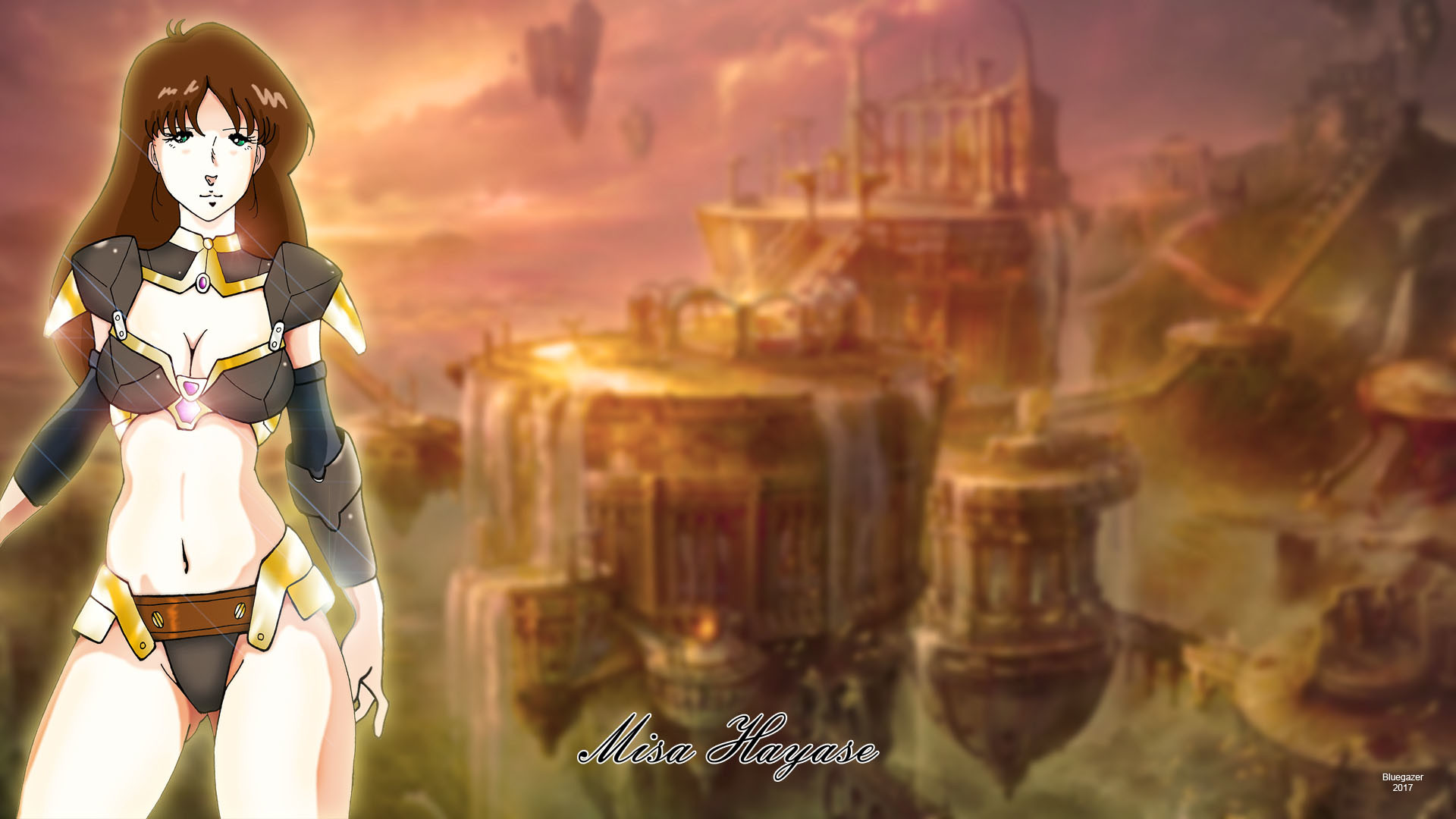 1920x1080 ... Misa Hayase - The Valkyrie - Wallpaper by Neobgzer