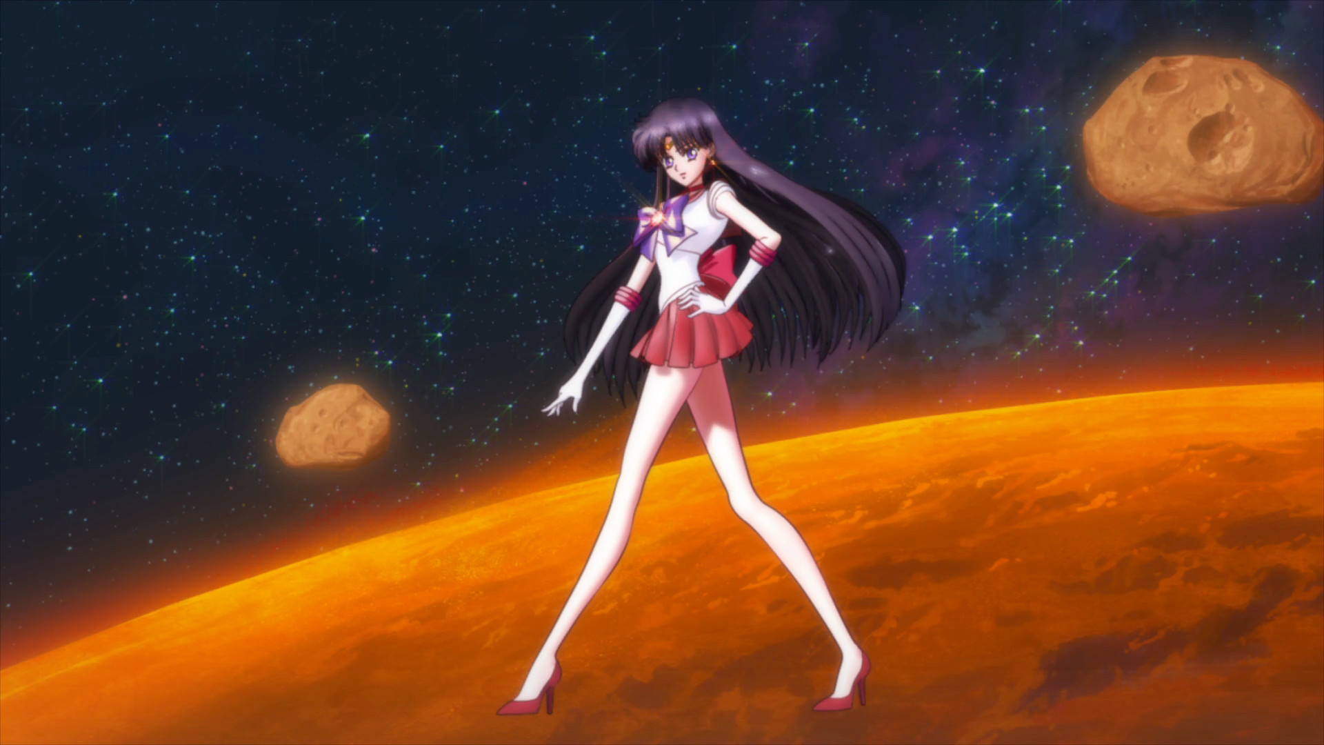 1920x1080 Sailor Moon Crystal Act 3, Rei – Sailor Mars