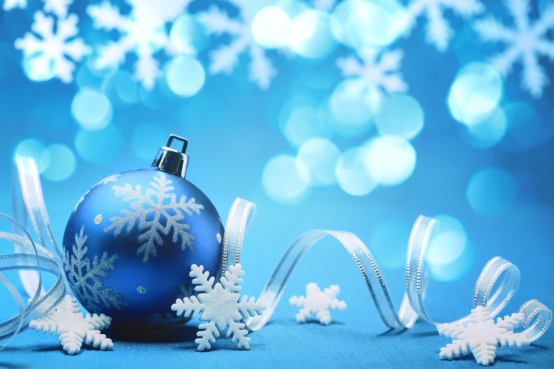 1920x1280 Free Download Blue Xmas Wallpapers